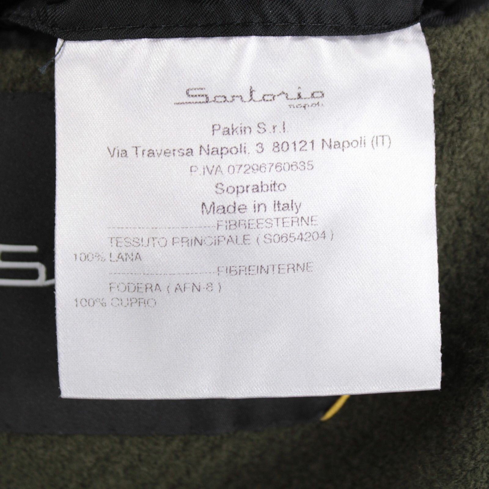 SARTORIO Sartorio Coat Size XS US In Green Wool Size US XS / EU 42 / 0 - 8 Thumbnail