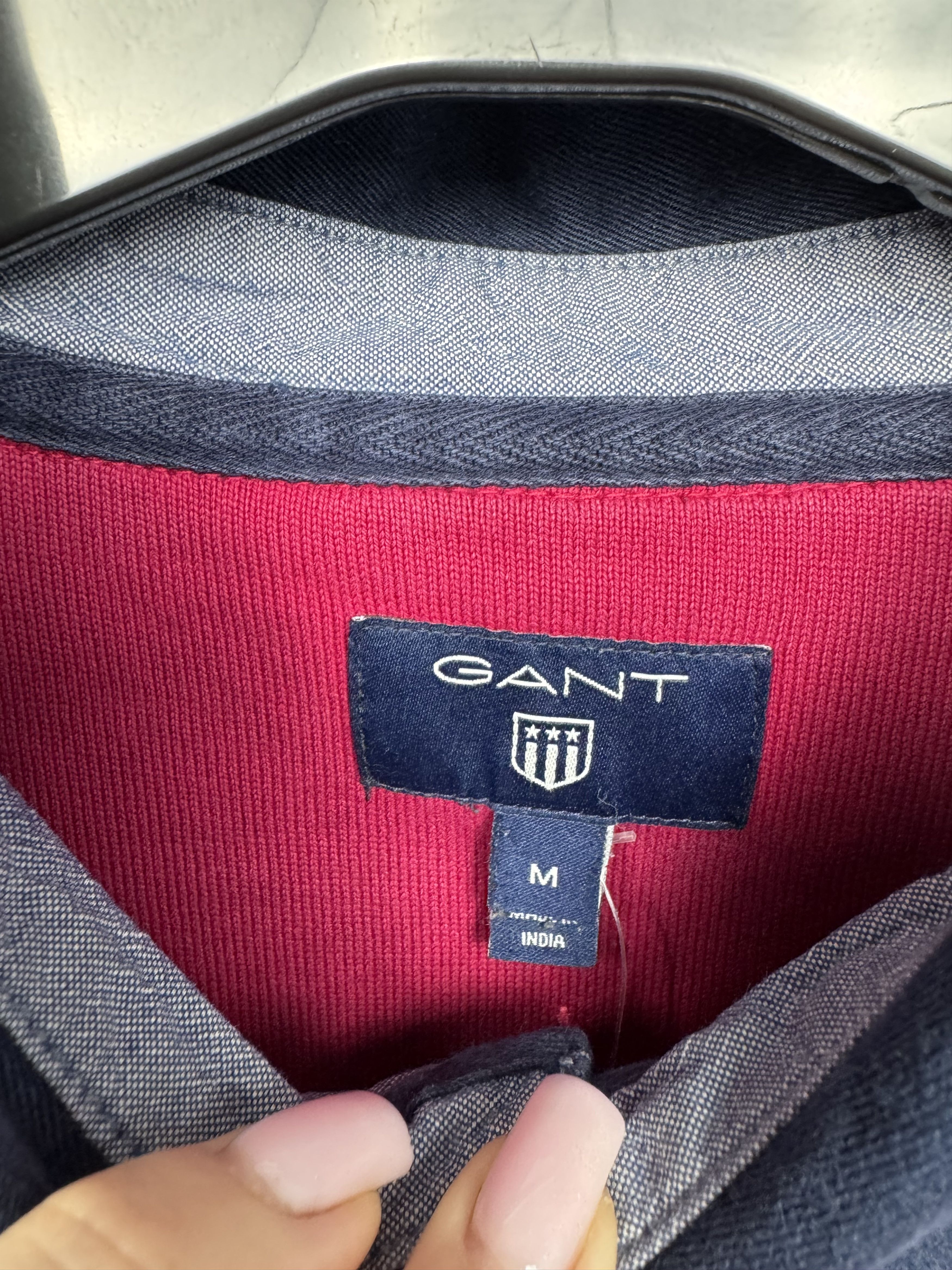 Gant Gant Vintage Mens Rugby Long Sleeve Polo Shirt Size US M / EU 48-50 / 2 - 4 Thumbnail