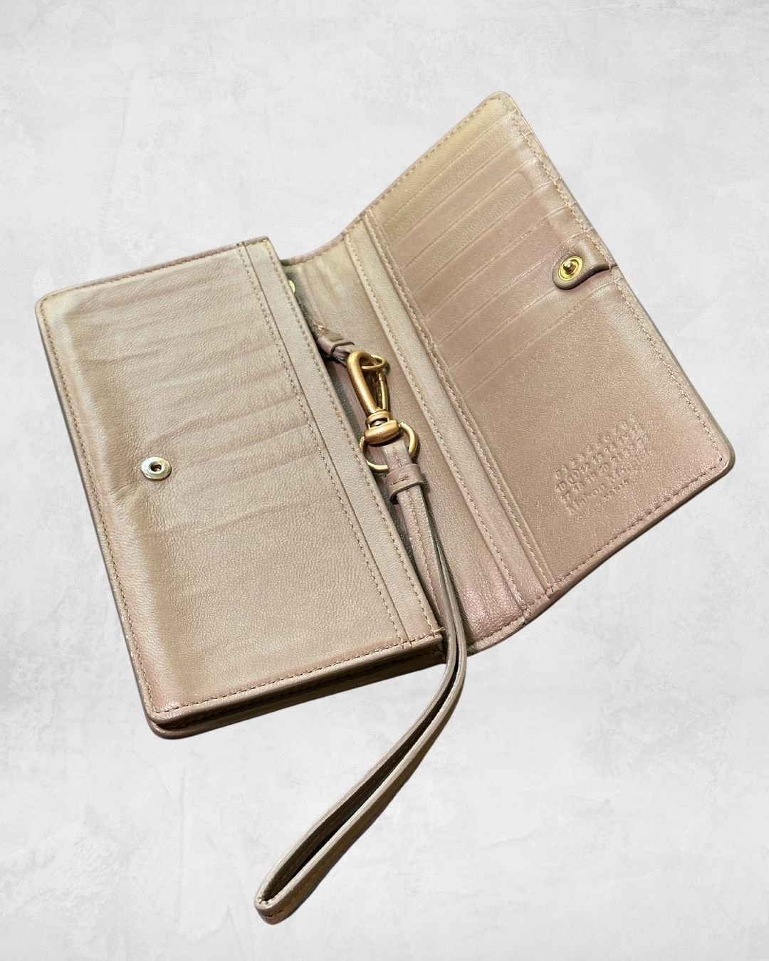 Maison Margiela SS18 Stamp Numbers Logo Long Wallet Size ONE SIZE - 5 Thumbnail