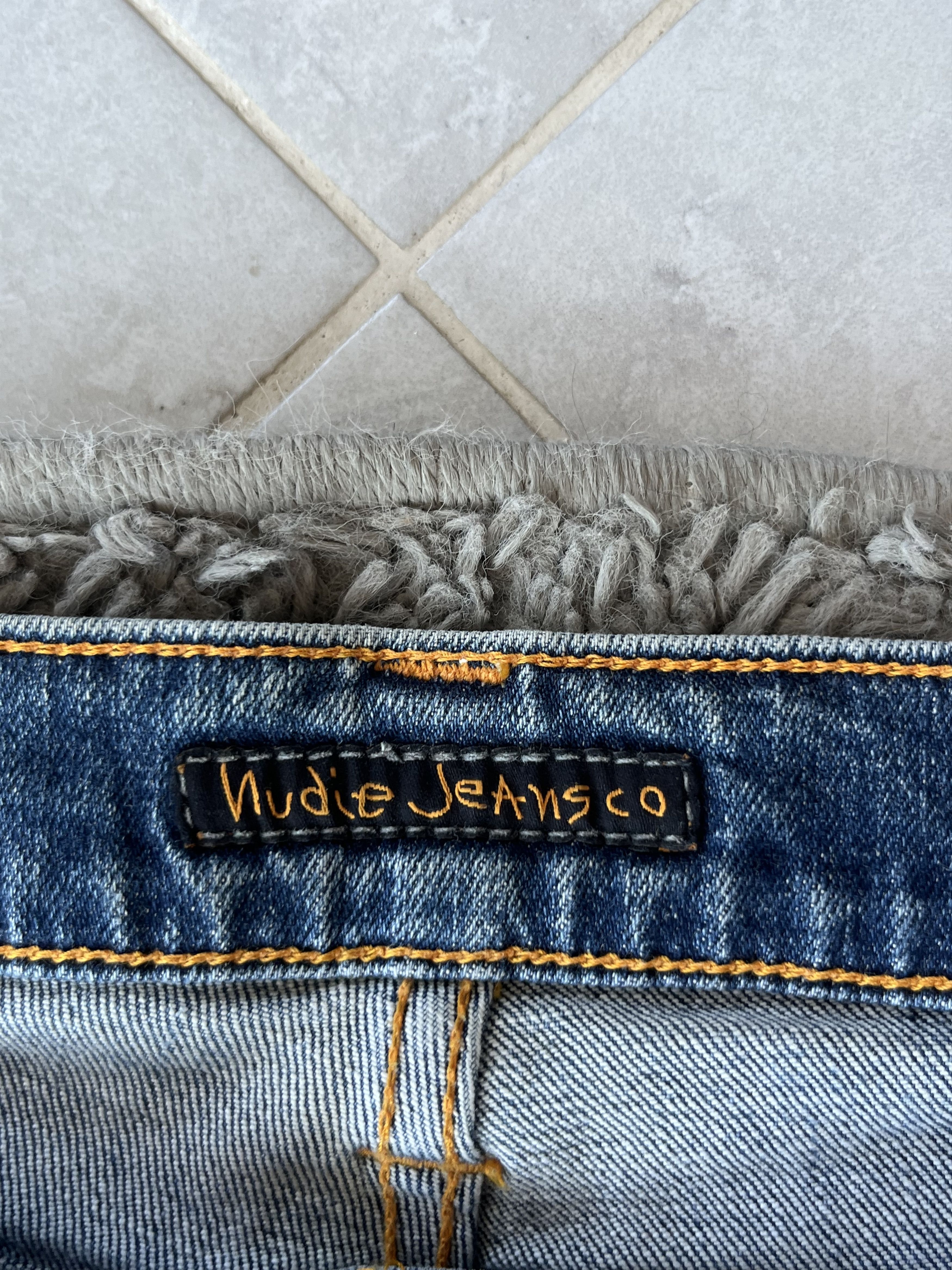 Nudie Jeans NUDIE JEANS Slim Fit Elastic Material Blue Color Size 32" / US 10 / IT 46 - 7 Thumbnail