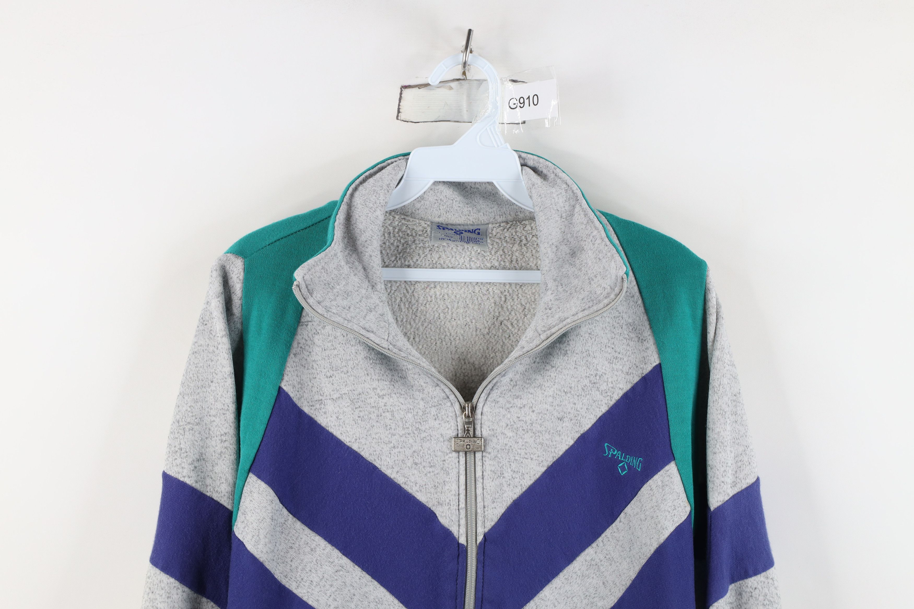 Vintage Vintage 80s 90s Streetwear Triblend Tennis Track Jacket Size US M / EU 48-50 / 2 - 2 Thumbnail