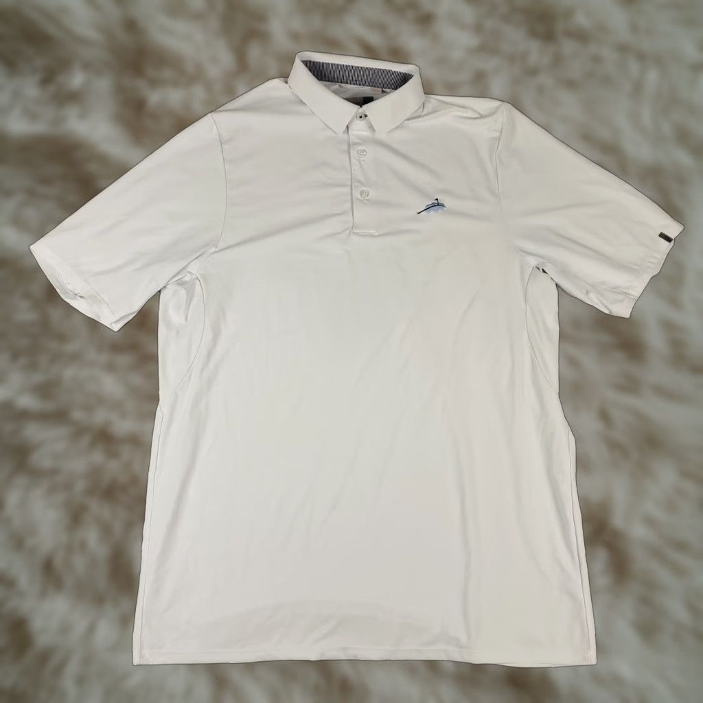KJUS KJUS Polo Shirt Mens XL 54 White Golf Casual Short Sleeve Polo Shirt Mens XL White KJUS Golf Casual Short Sleeve Mens XL White 54 Size US XL / EU 56 / 4 - 1 Thumbnail