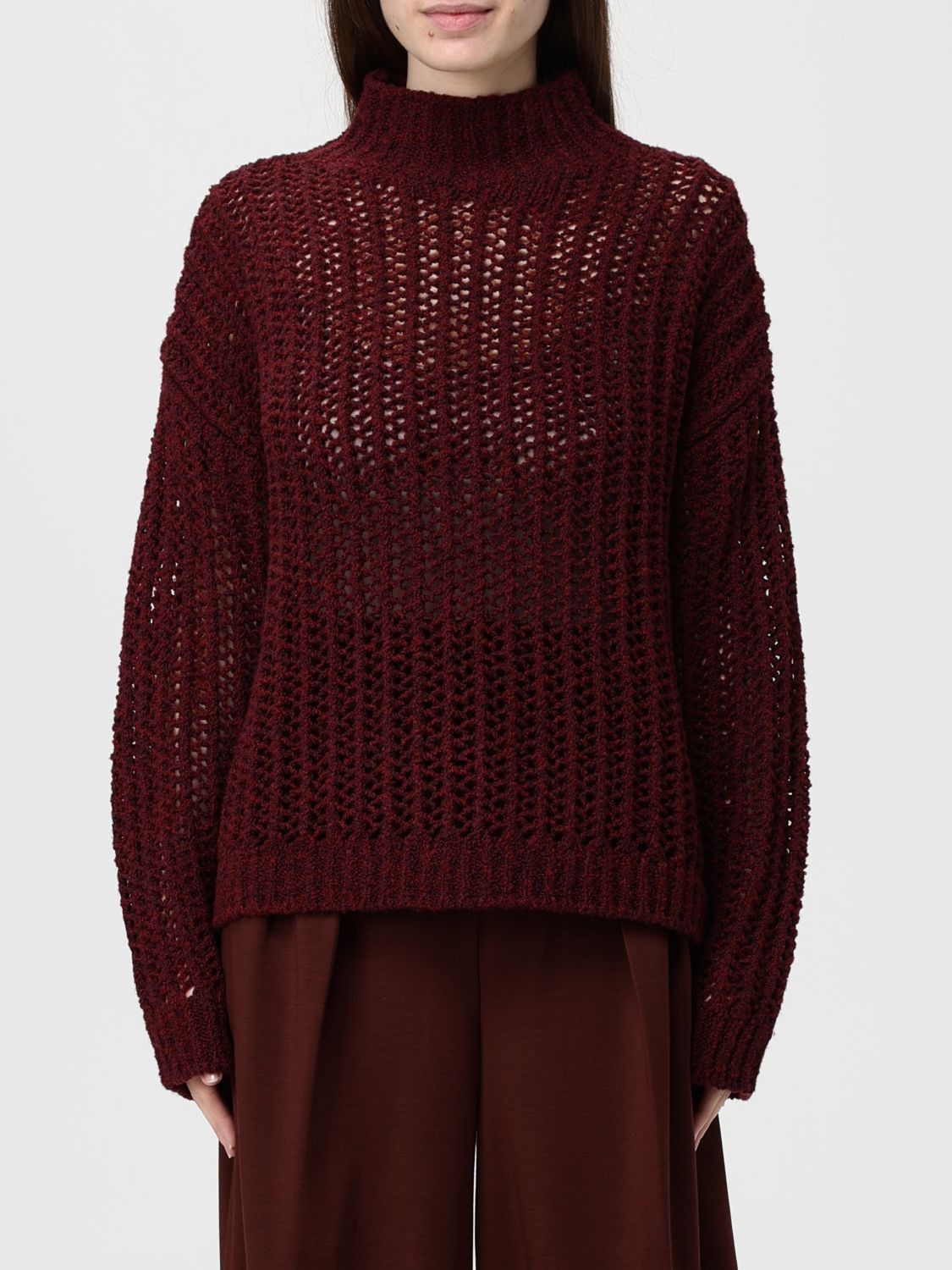 Max Mara Max Mara Sweater Woman Cherry Size S / US 4 / IT 40 - 1 Thumbnail