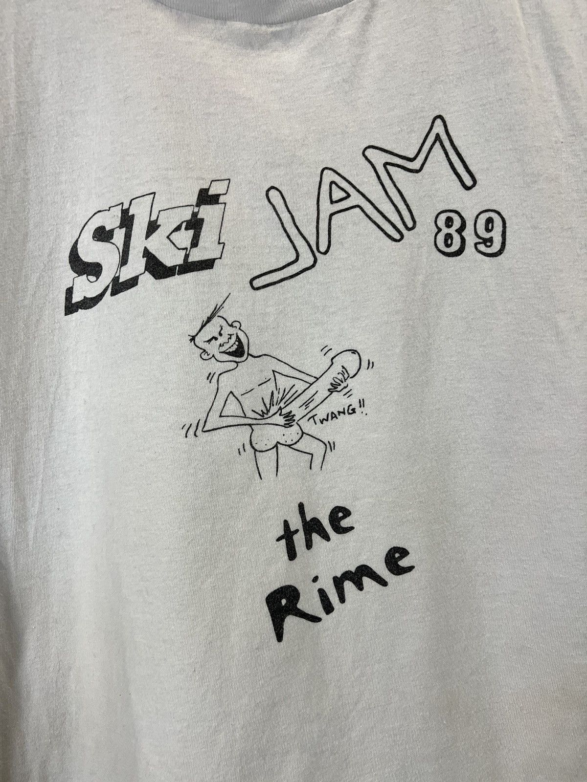Hanes × Vintage Ski Jam 1989 made in USA vintage Hanes tank top Size US L / EU 52-54 / 3 - 3 Thumbnail