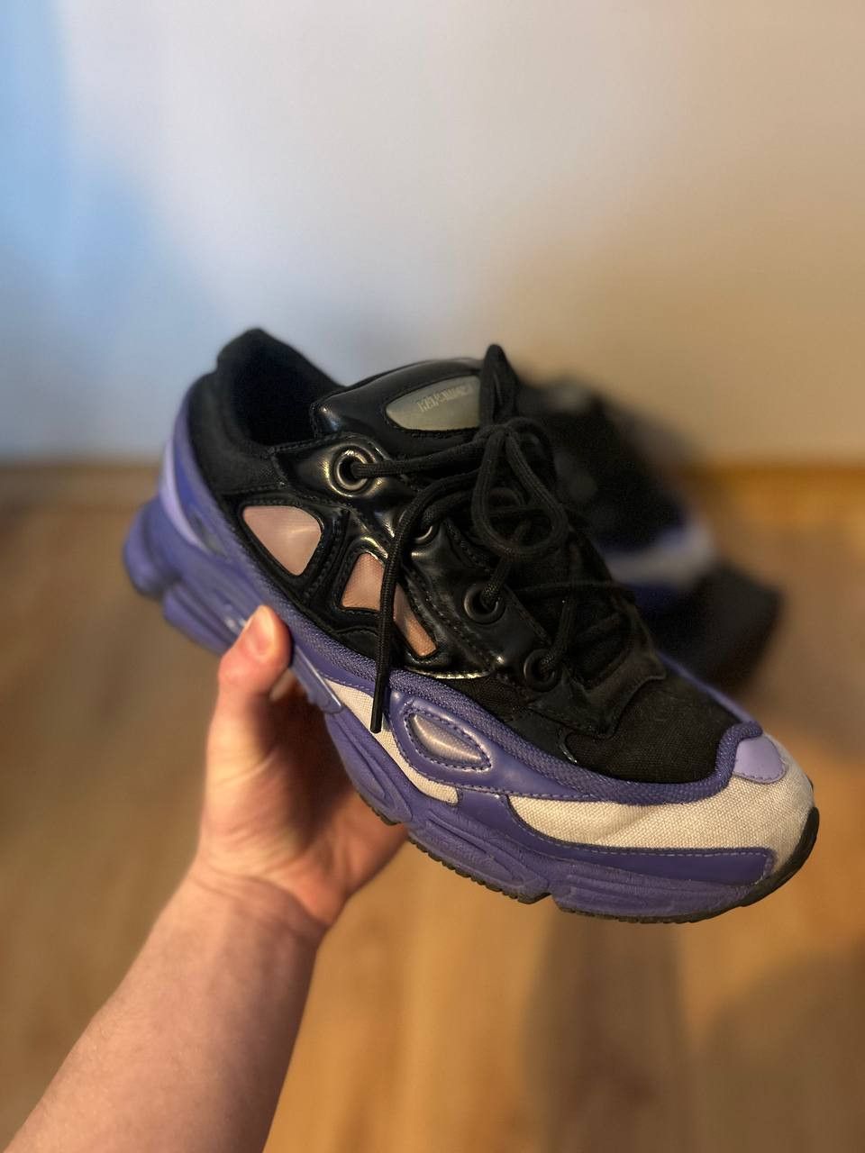 Adidas × Raf Simons Adidas x Raf Simons Ozweego 3 Purple Black Size US 9.5 / EU 42-43 - 2 Thumbnail