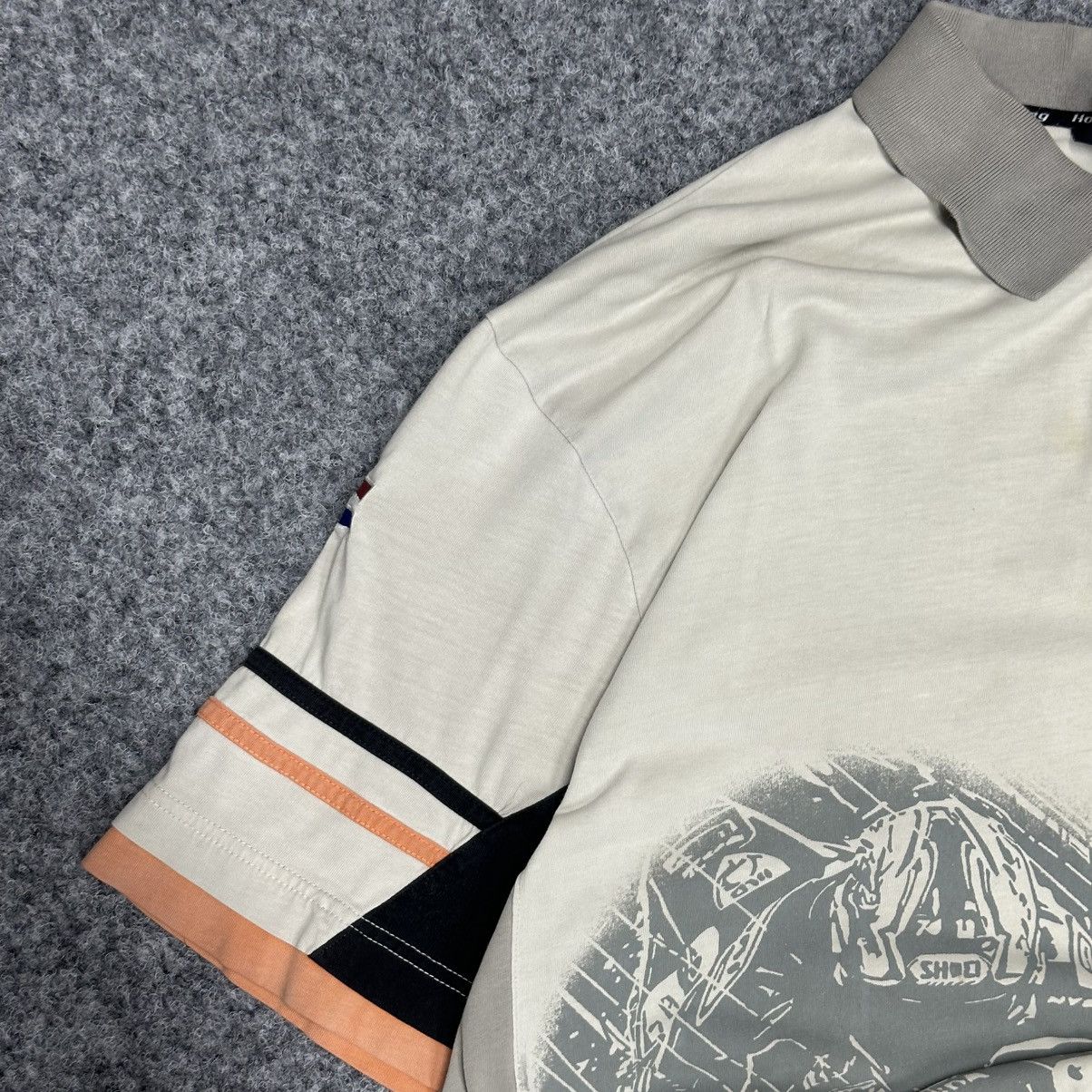Honda VTG Mans Polo Honda Racing Size XL Distressed Cotton Y2K Size US XL / EU 56 / 4 - 3 Thumbnail