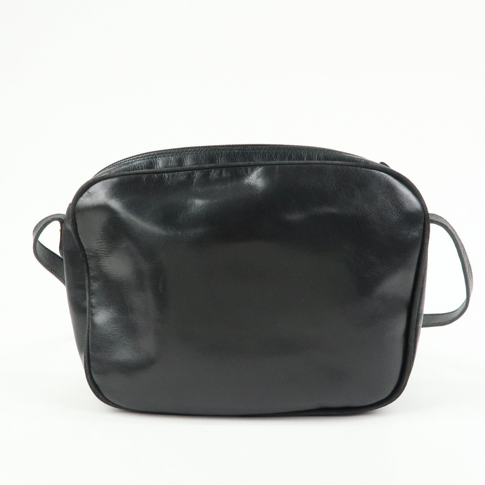 Salvatore Ferragamo Ferragamo Vara Calfskin Crossbody Bag Black Size ONE SIZE - 2 Thumbnail