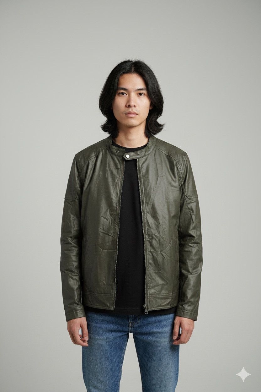 In The Attic 🔥In The Attic Synthetic Leather Jacket Size US S / EU 44-46 / 1 - 1 Thumbnail