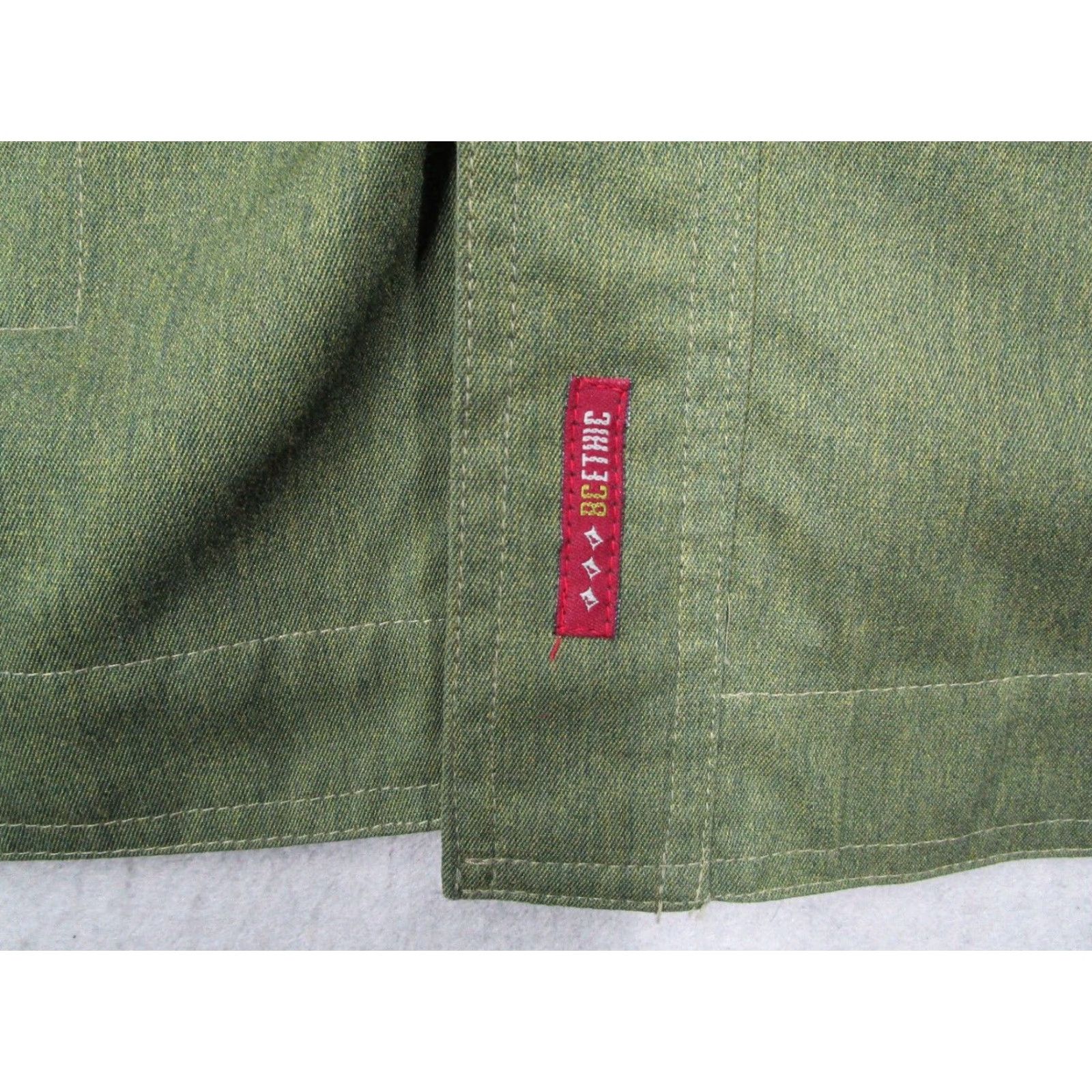 Etro Vintage BC Ethic Jacket Mens Large Green Button Up Overcoat Retro Streetwear 90s Size US L / EU 52-54 / 3 - 4 Thumbnail