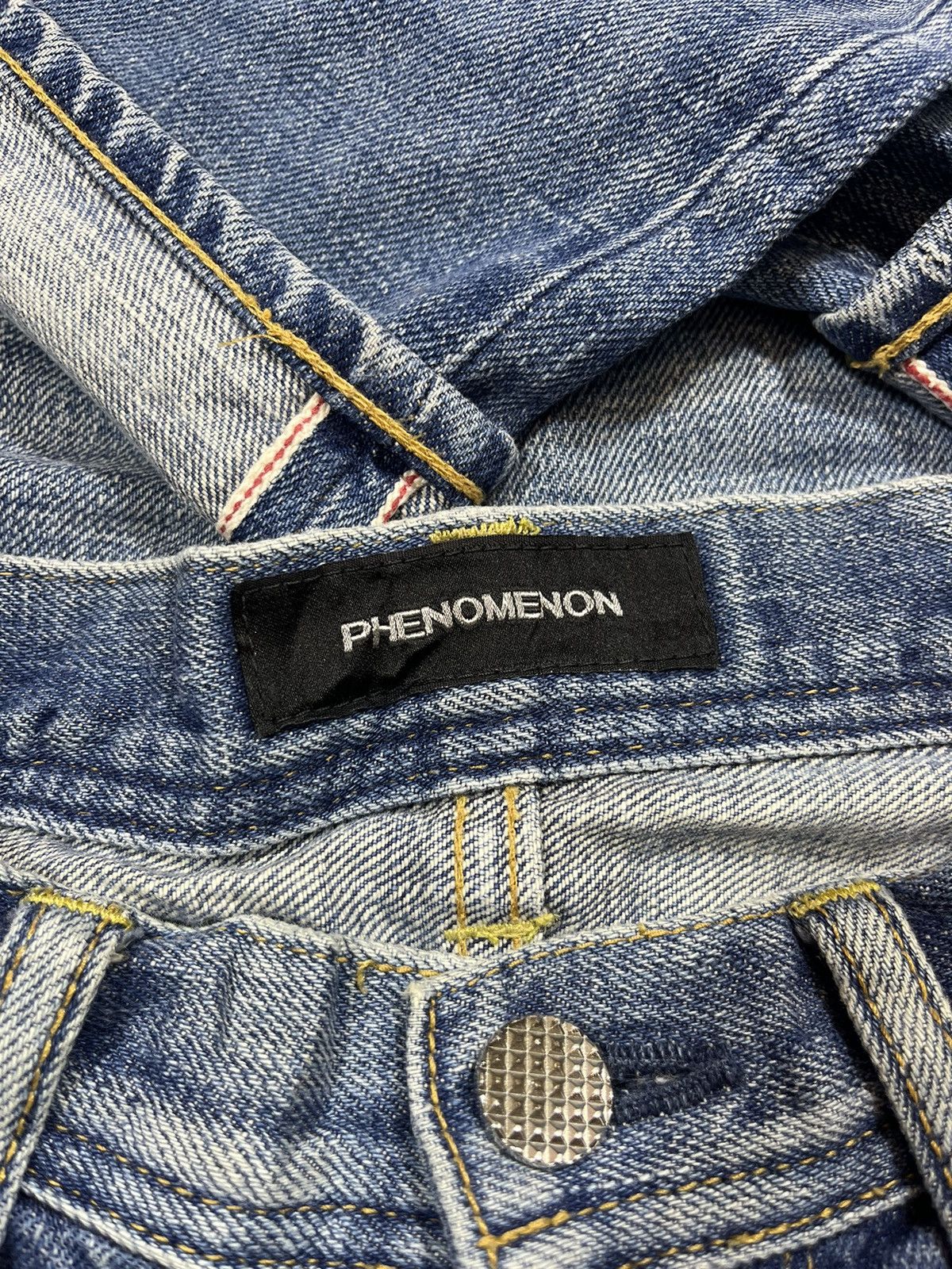 PHENOMENON AW12 Phenomenon Selvedge Denim Size US 33 - 14 Thumbnail