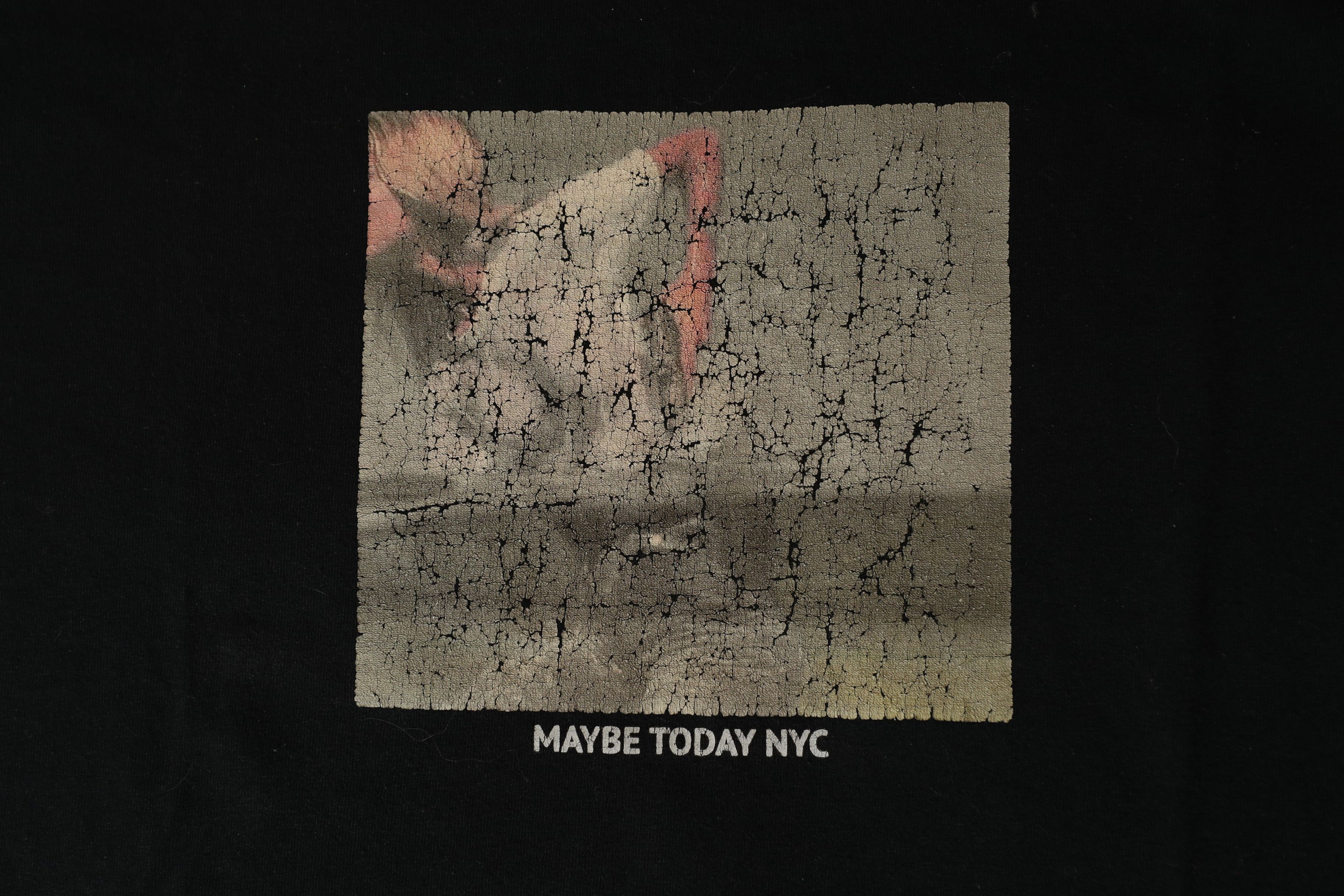 Other Maybe Today Raw Hem Tee (L) Size US L / EU 52-54 / 3 - 7 Thumbnail