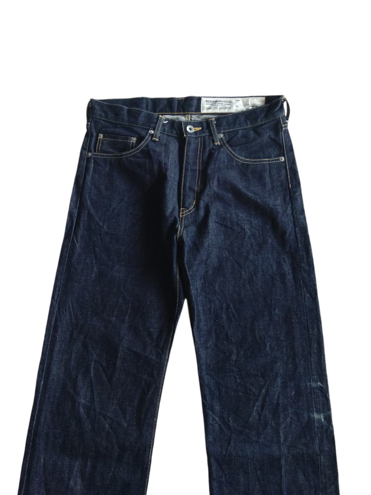 Kapital NEIGHBORHOOD SELVEDGE JEANS JAPANESE DESIGNER DENIM Size US 32 / EU 48 - 8 Thumbnail