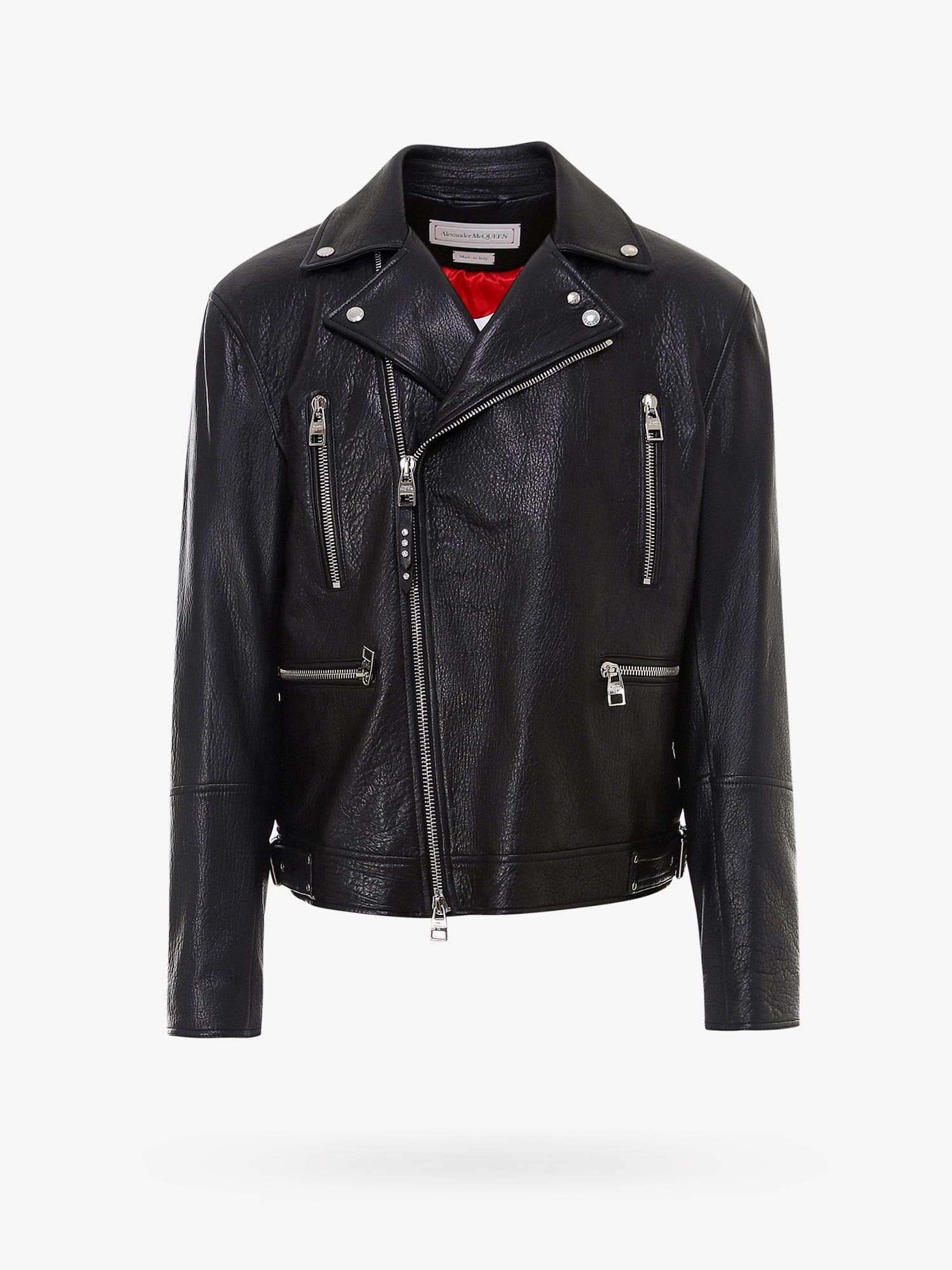 ジャケット・アウター Alexander McQUEEN blouson 40 Alexander McQueen Leather Mouton Jacket