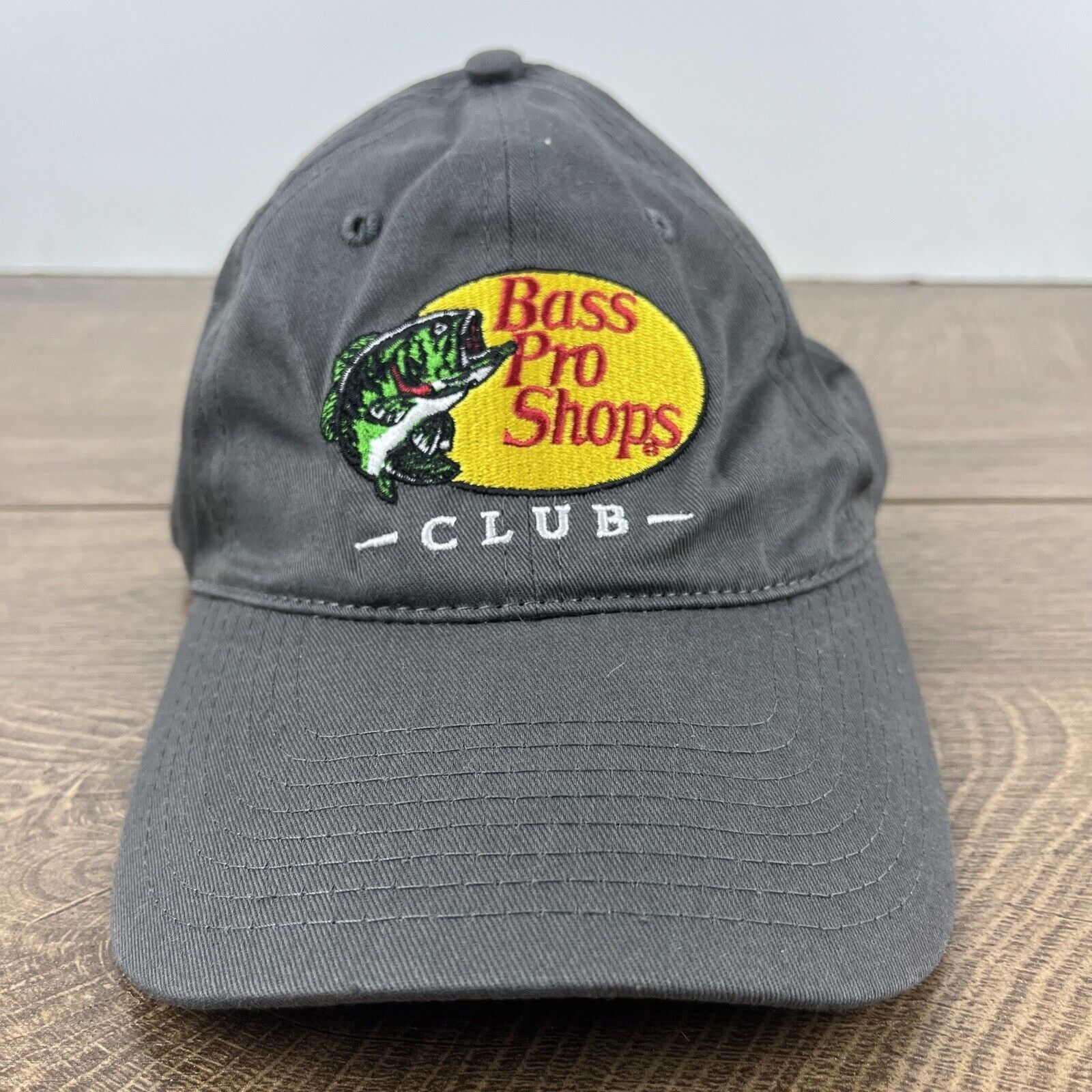 Other Bass Pro Shops Hat Bass Pro Club Hat Gray Hat Adjustable Hat Size ONE SIZE - 4 Thumbnail
