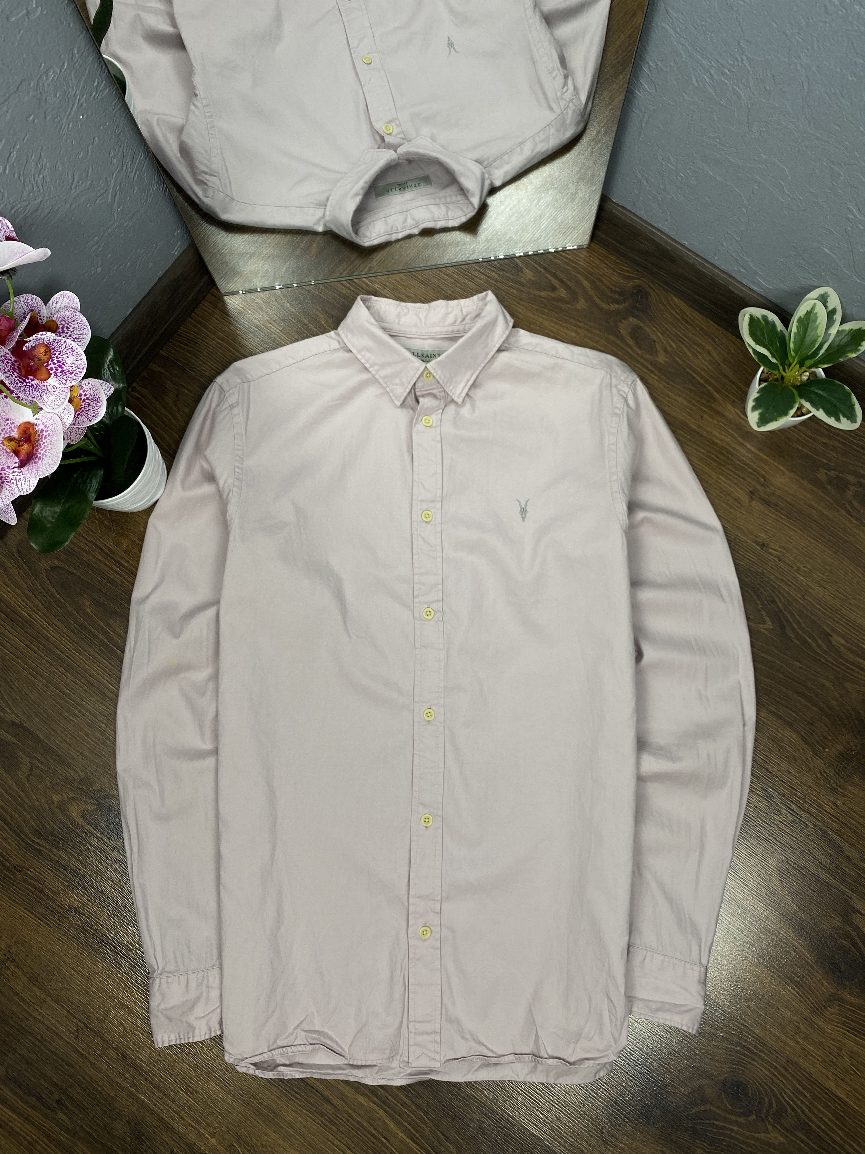 Allsaints Allsaints Vintage Redondo Long Sleeve Shirt Size S Size US S / EU 44-46 / 1 - 1 Thumbnail