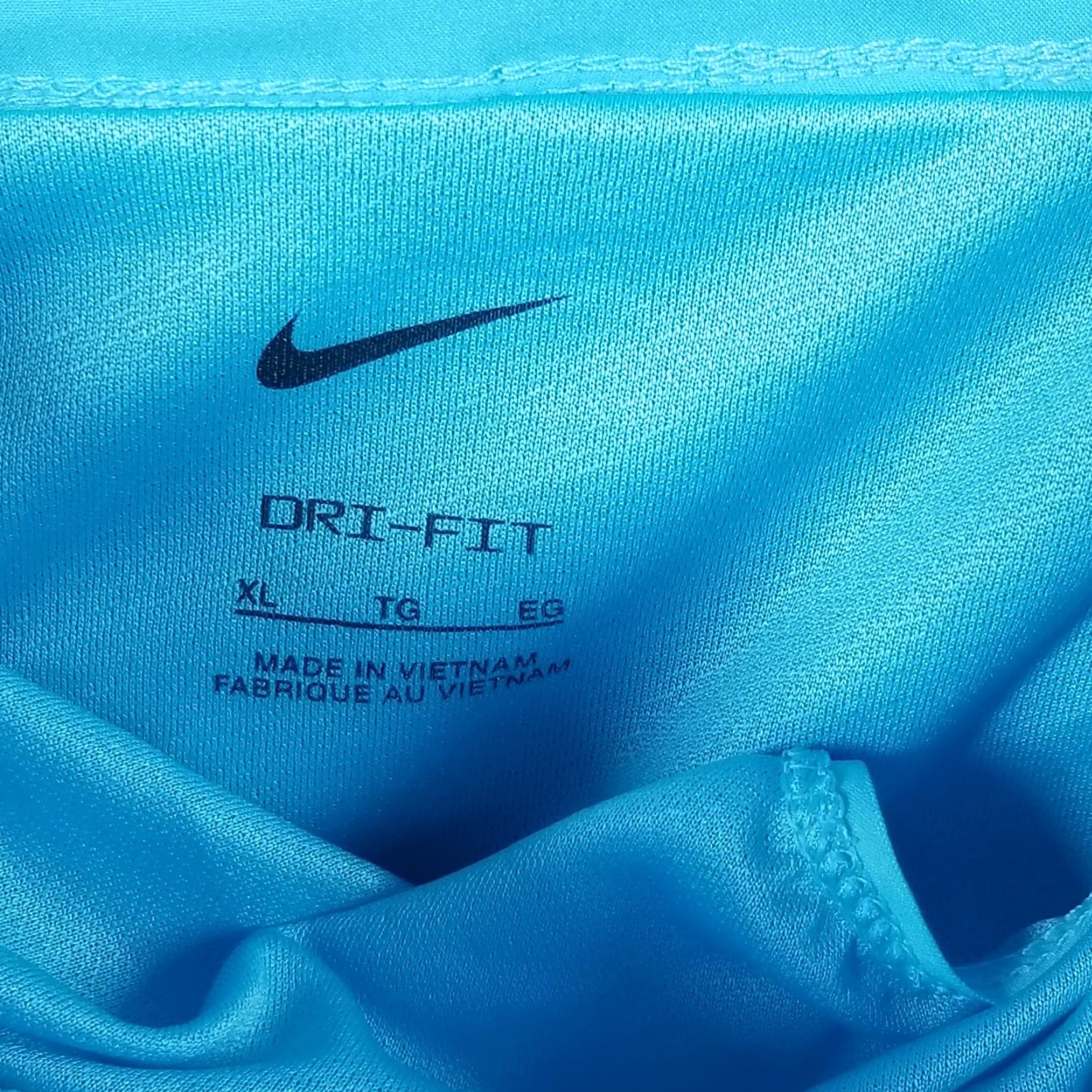 Nike Nike Women's Dri-FIT Mid-Rise Shorts 3in Activewear XL Blue Size 40" / US 18 - 7 Thumbnail