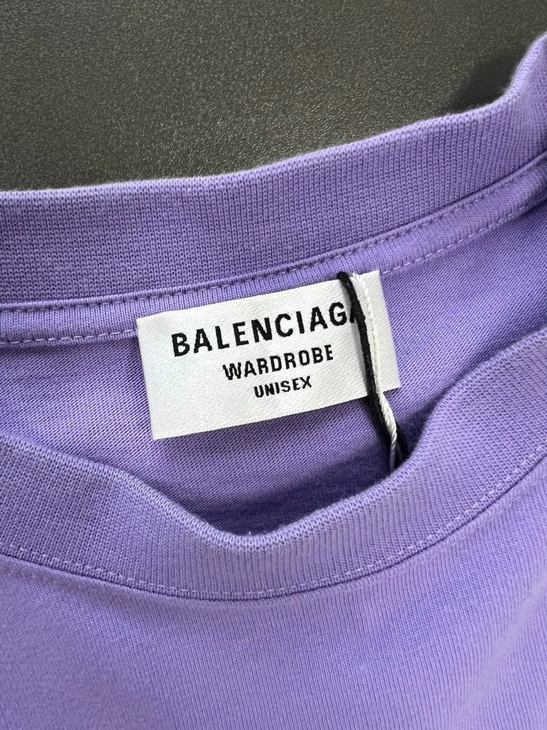 Balenciaga Balenciaga Cola Logo short sleeve T-shirt purple Size US S / EU 44-46 / 1 - 2 Thumbnail