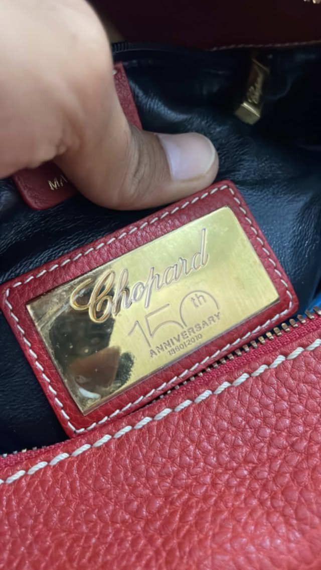 Chopard Chopard red leather handbag 150 th anniversary Size ONE SIZE - 11 Thumbnail