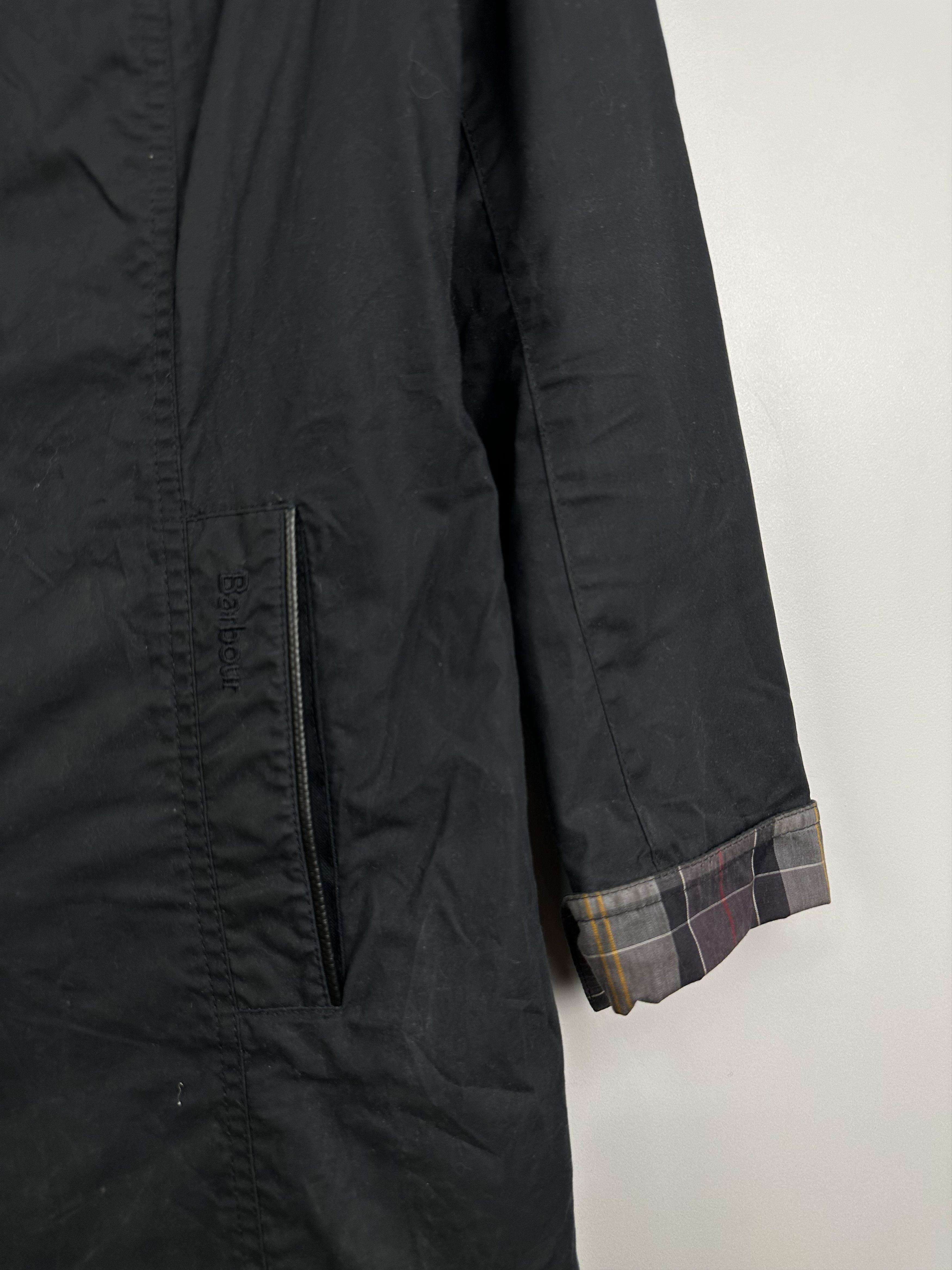Barbour Women’s Barbour Grasmoor Waxed Jacket Coat Black Size US4 Size S / US 4 / IT 40 - 5 Thumbnail