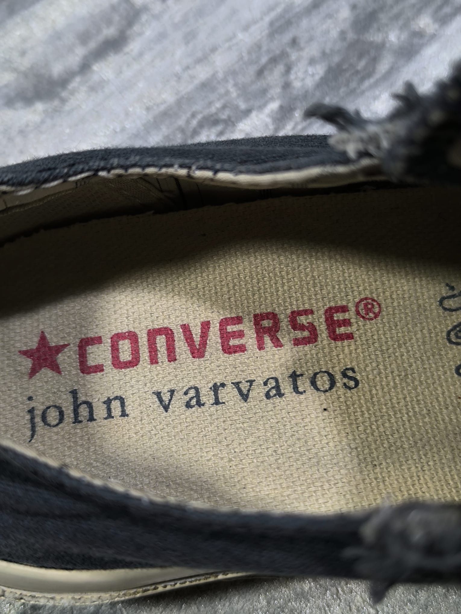 Converse × John Varvatos converse x john varvatos low top distressed sneakers Size US 7 / IT 37 - 9 Thumbnail