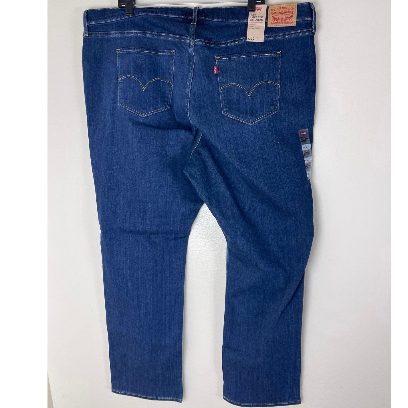 Levi's Levi's 724 High-Rise Straight Jeans - 24W NWT Size 24" / US 00 / IT 34 - 7 Thumbnail