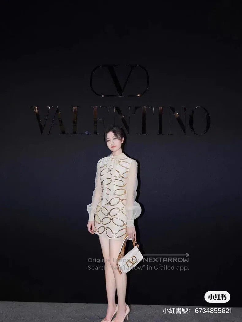 Valentino Valentino Golden dress Size S / US 4 / IT 40 - 6 Thumbnail
