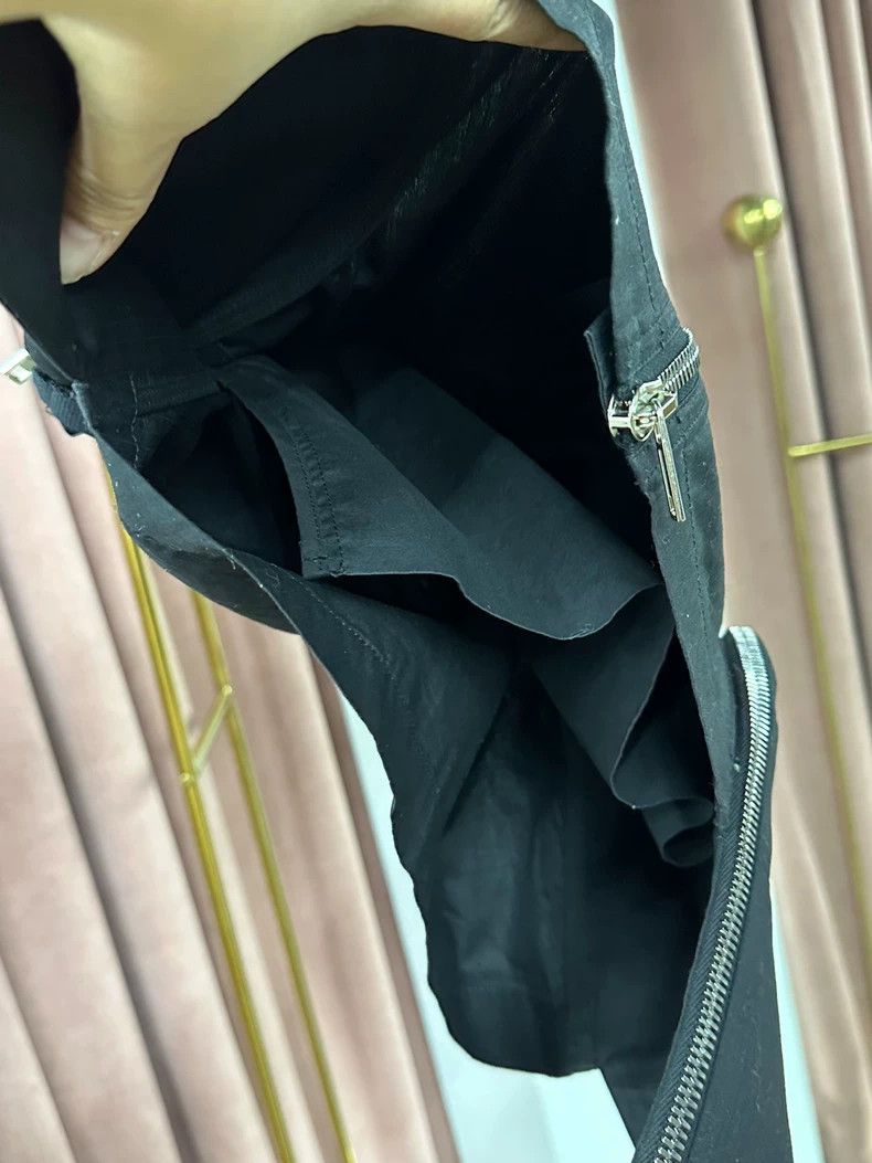 Rick Owens rick owens size l Black zip and lace up skirt 2505-Nextarr Size 25" / US 0 / IT 36 - 4 Thumbnail
