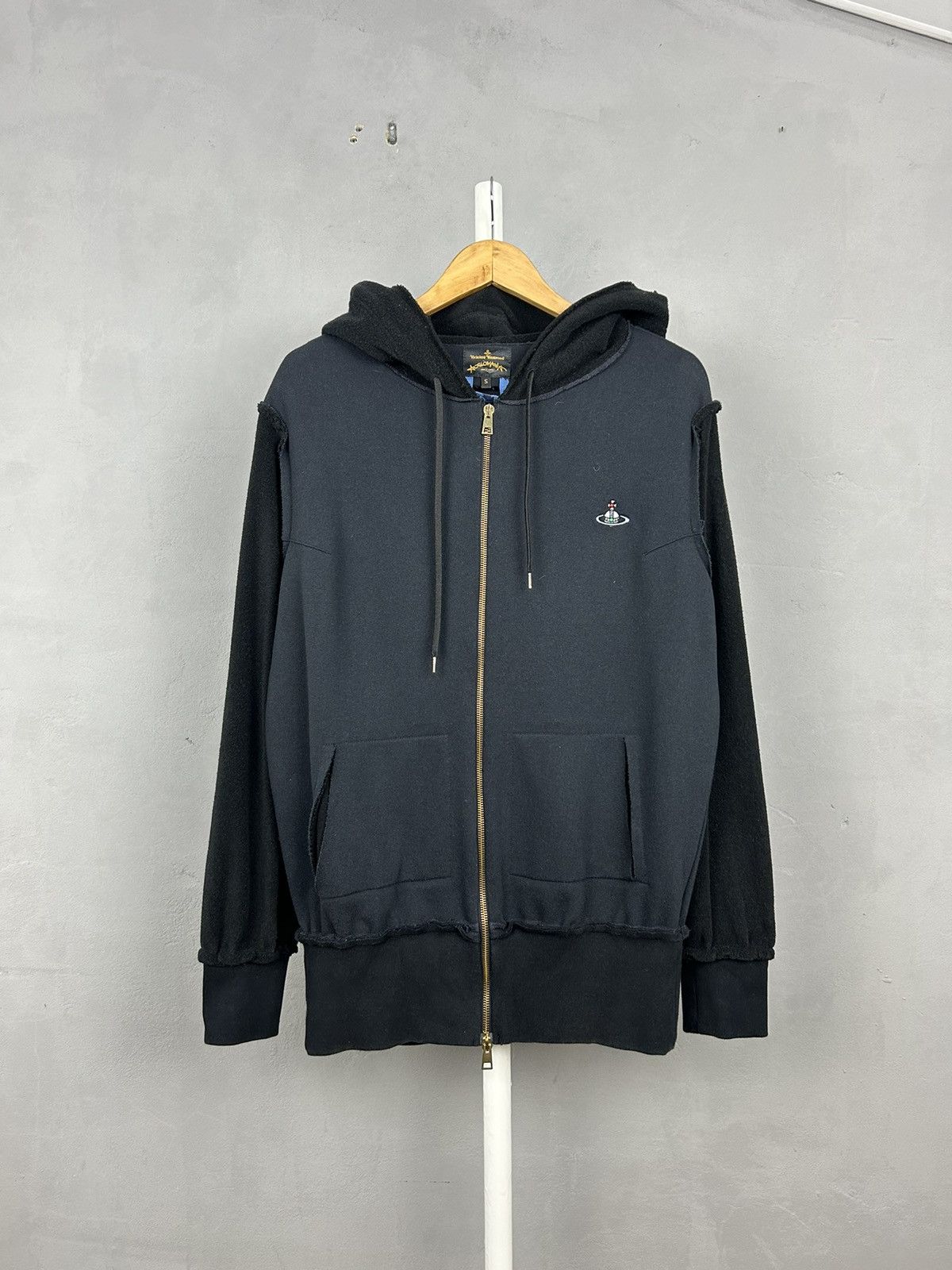 Vivienne Westwood Asymmetric Full Zip Pointed Hoodie | Grailed