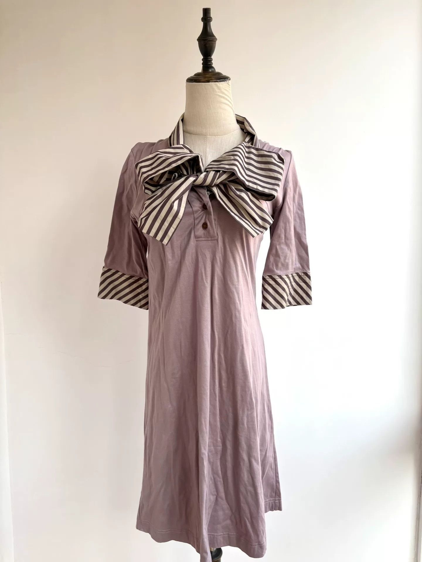 Vivienne Westwood Vivienne Westwood Vintage Purple Bow Dress Size M / US 6-8 / IT 42-44 - 1 Thumbnail