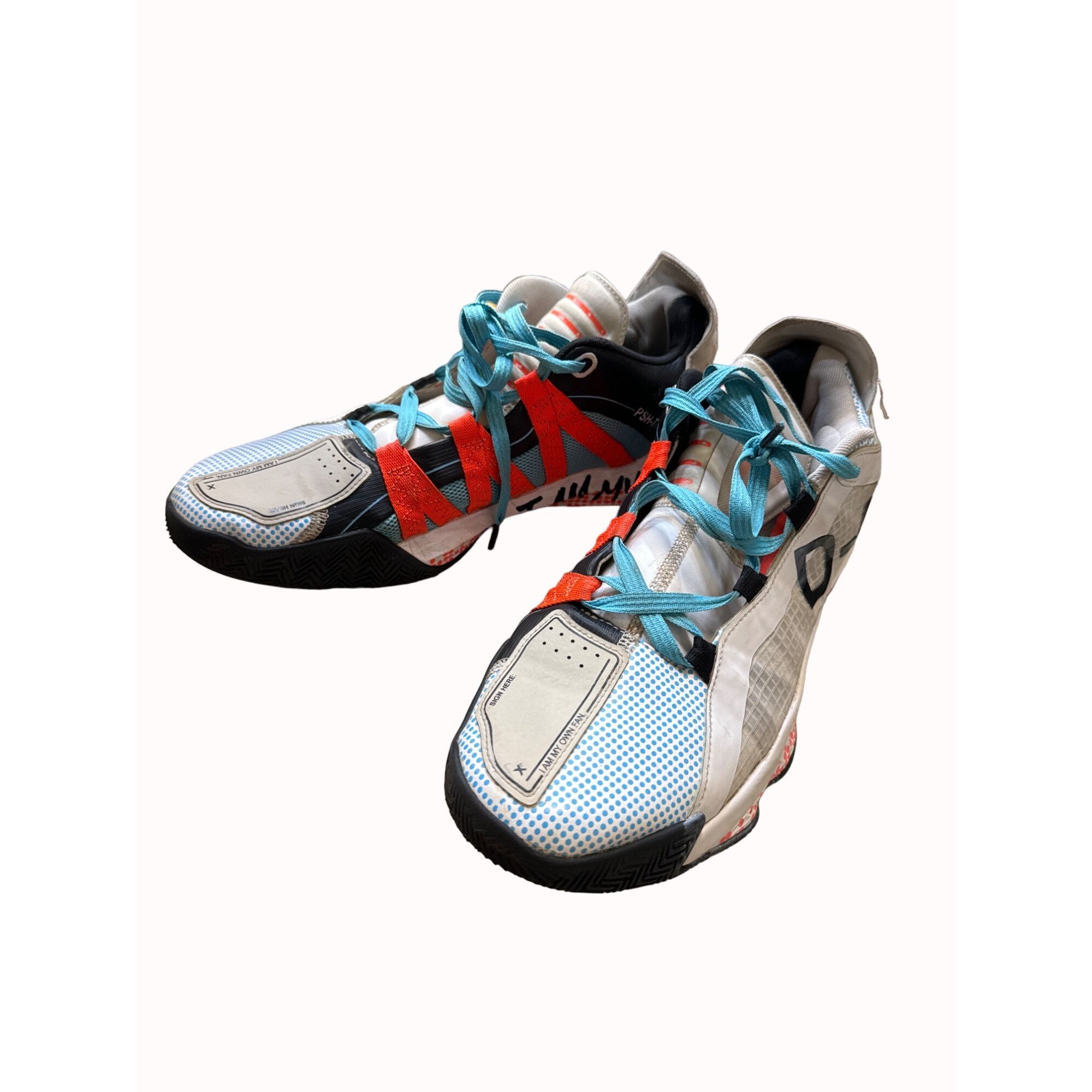Adidas Adidas PSH-T Dame I am My Own Fan men’s mid top shoes sneake Size US 10 / EU 43 - 12 Thumbnail
