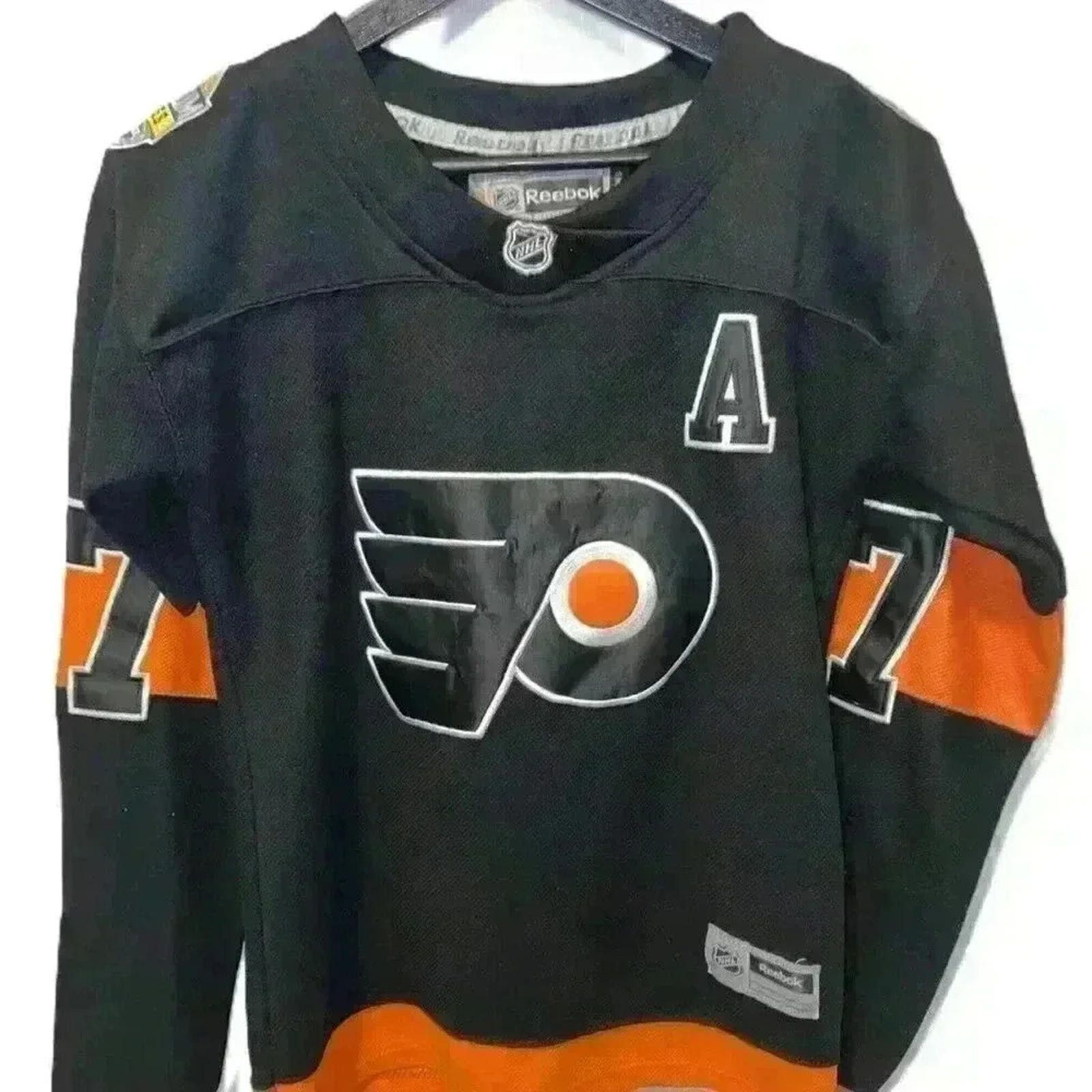 Reebok PHL Flyers Simmonds Jersey - Stadium Series Snider Patch SP Size S / US 4 / IT 40 - 2 Thumbnail