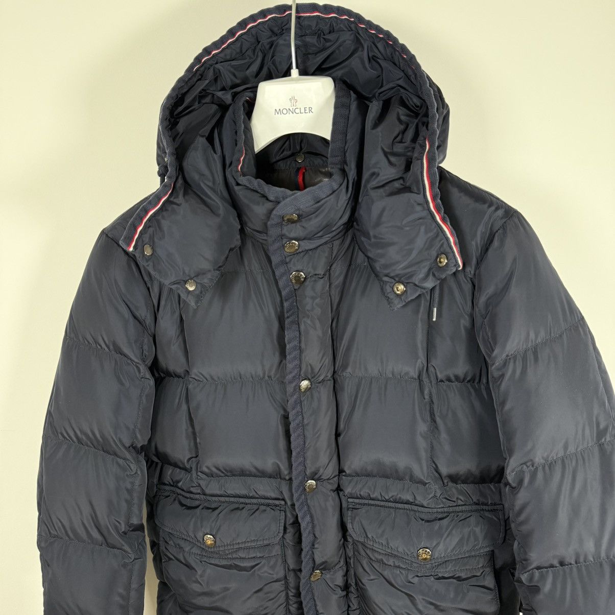 Moncler Moncler Vernet Men’s Down Puffer Jacket Size 3 (M/L) Blue Size US M / EU 48-50 / 2 - 3 Thumbnail