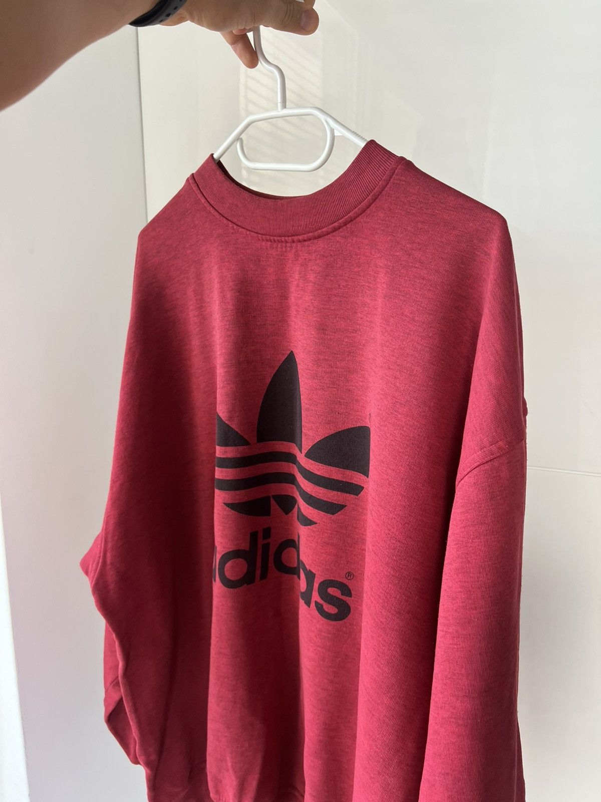 Adidas Vintage Y2k Adidas Oversize Big Logo Crewneck Sweatshirt Size US L / EU 52-54 / 3 - 7 Thumbnail