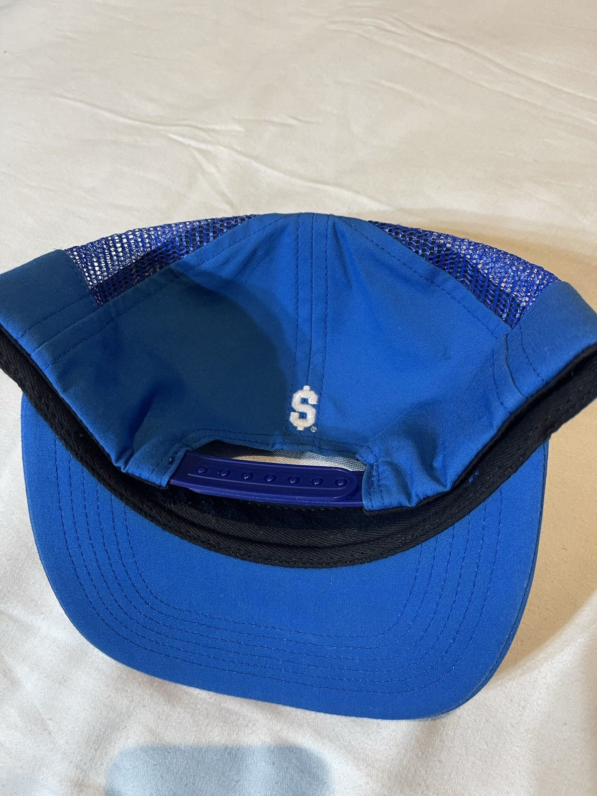 Supreme Supreme Blue Arc Logo Mesh SnapBack Size ONE SIZE - 7 Thumbnail