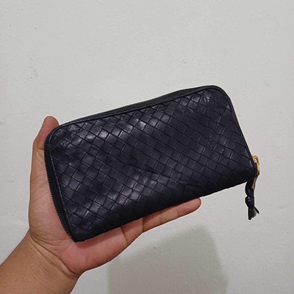 Bottega Veneta Bottega Veneta Intrecciato Black Bifold Long Wallet Size ONE SIZE - 1 Thumbnail