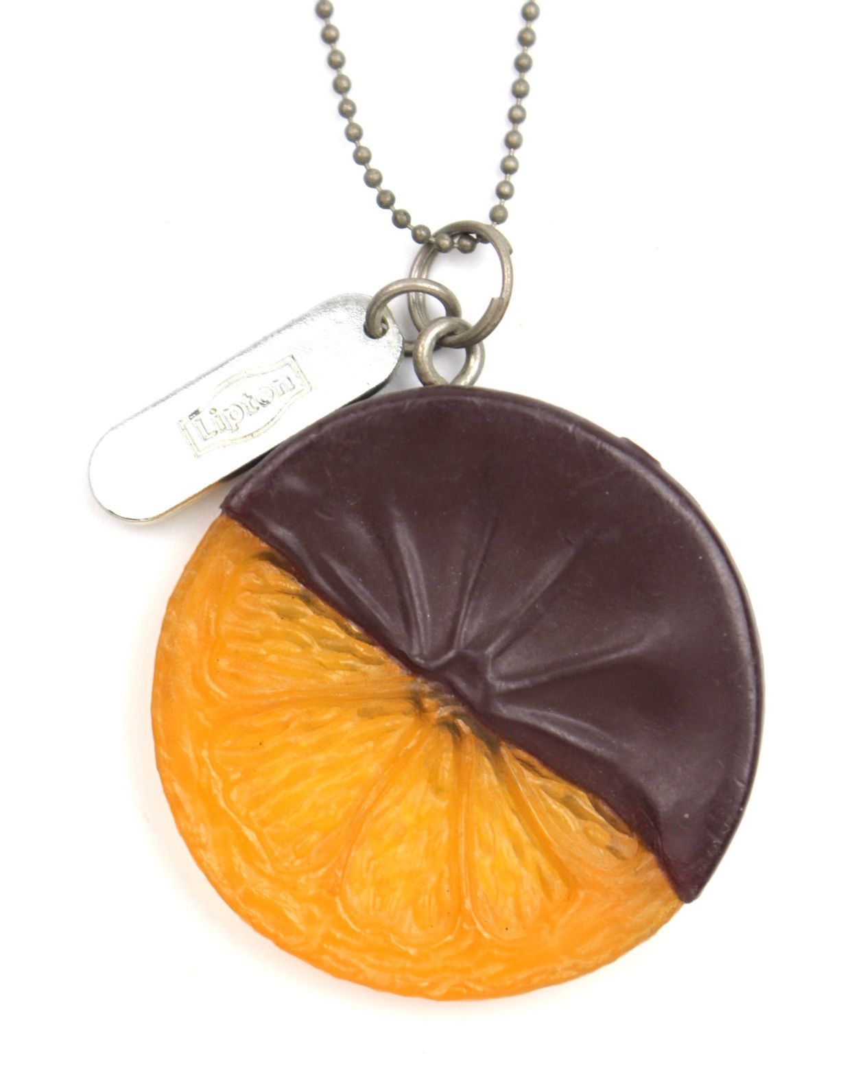 Hysteric Glamour 2000S LIPTON CHOCO ORANGE CHARM NECKLACE Size ONE SIZE - 1 Thumbnail