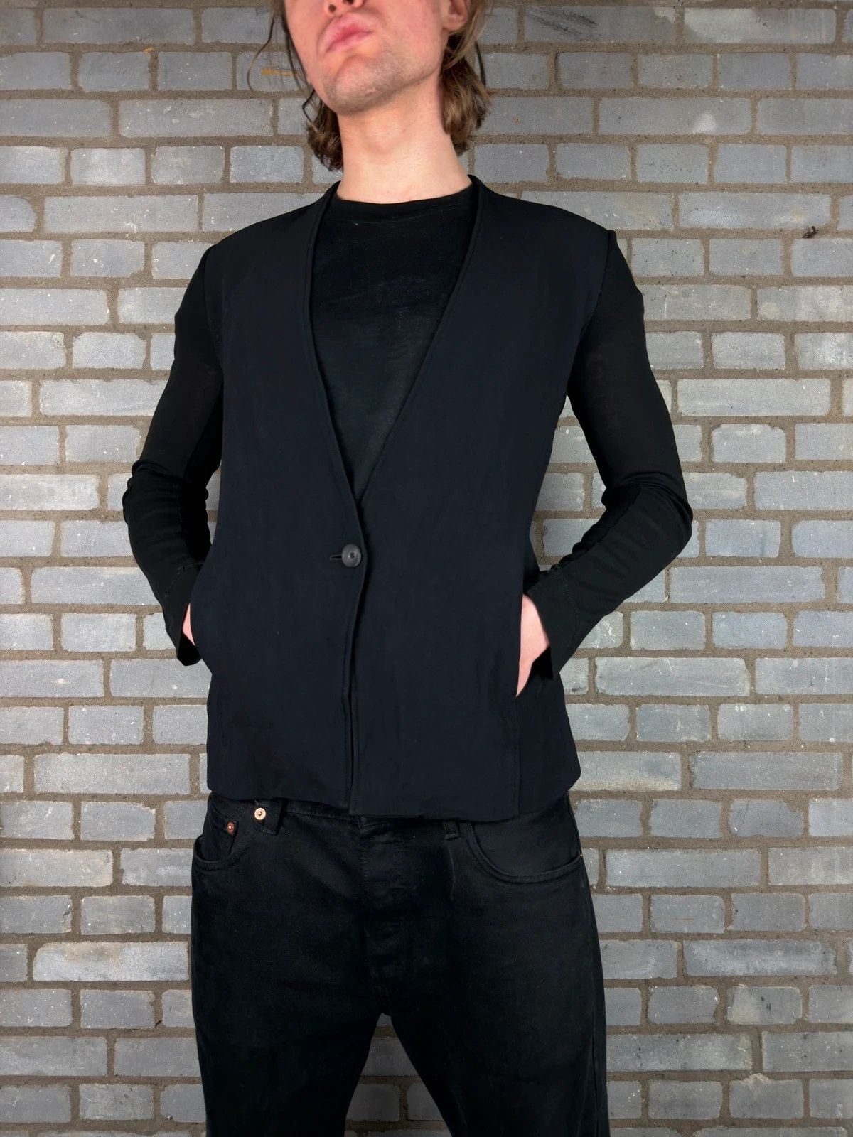 Helmut Lang Helmut Lang made in USA vintage cardigan Size US M / EU 48-50 / 2 - 4 Thumbnail