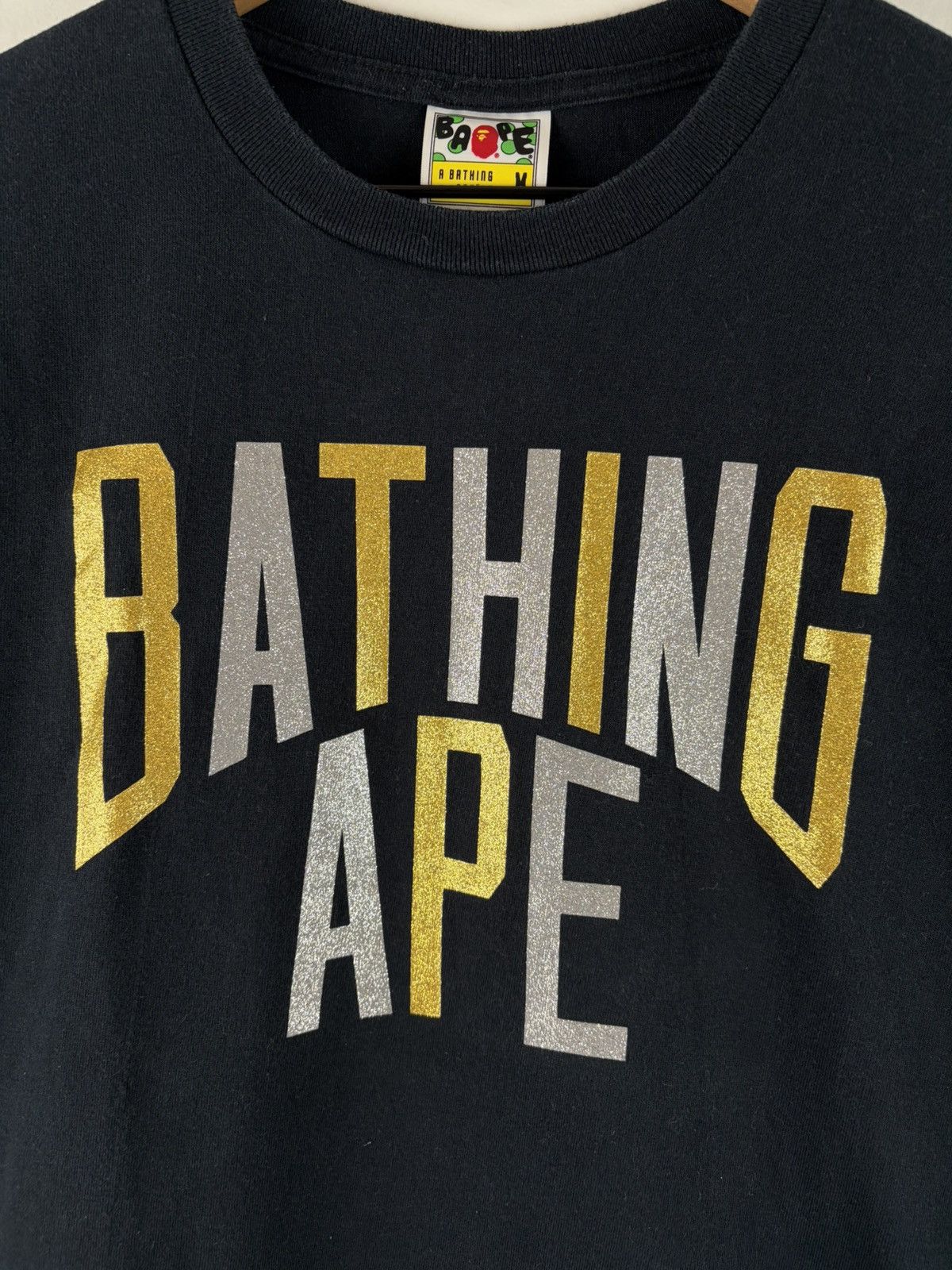 Bape SS24 BAPE Glitter NYC Logo Tee Size US M / EU 48-50 / 2 - 3 Thumbnail