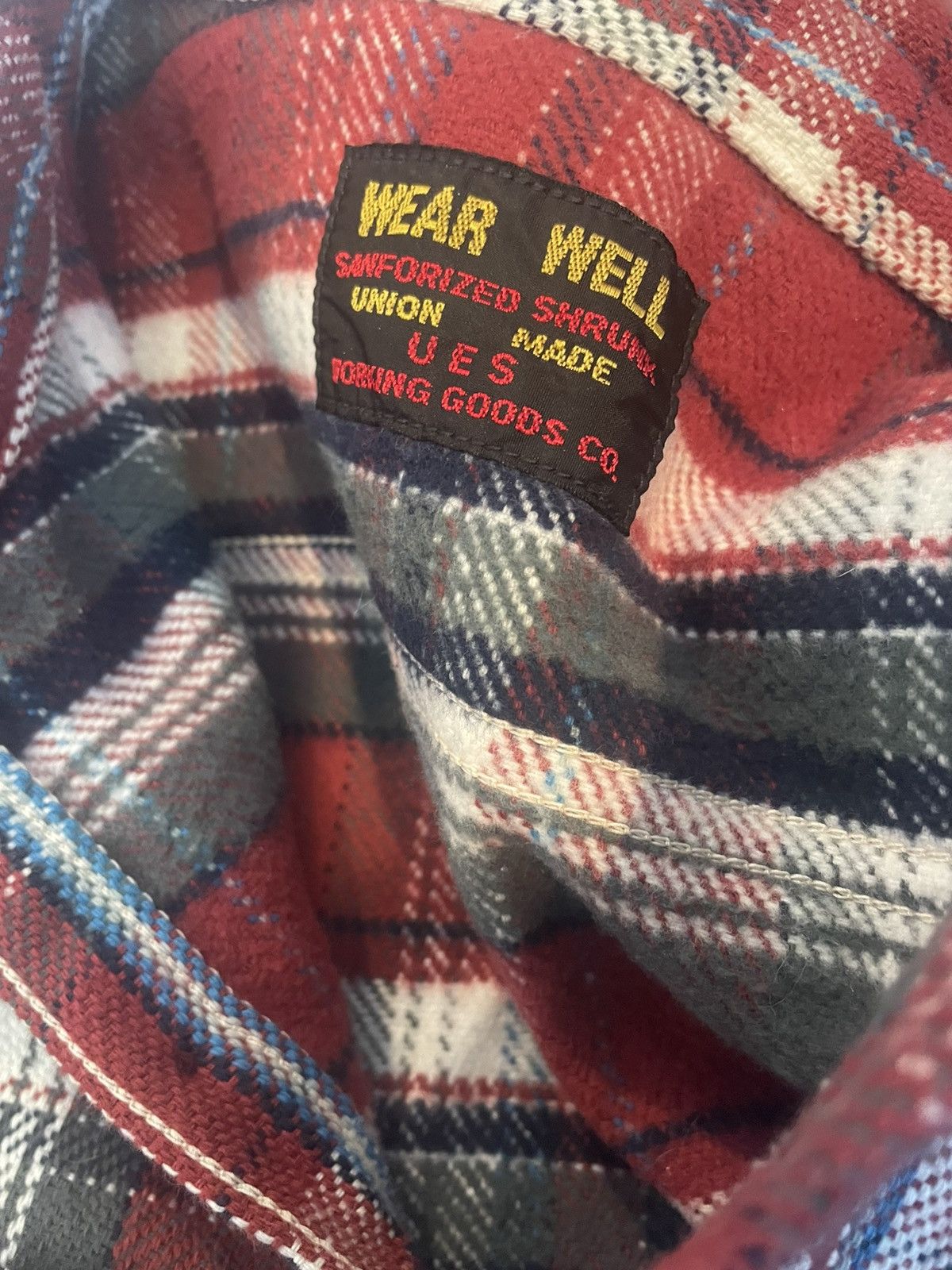 UES Japan UES Heavy Flannel Shirt - Red Size US S / EU 44-46 / 1 - 7 Thumbnail