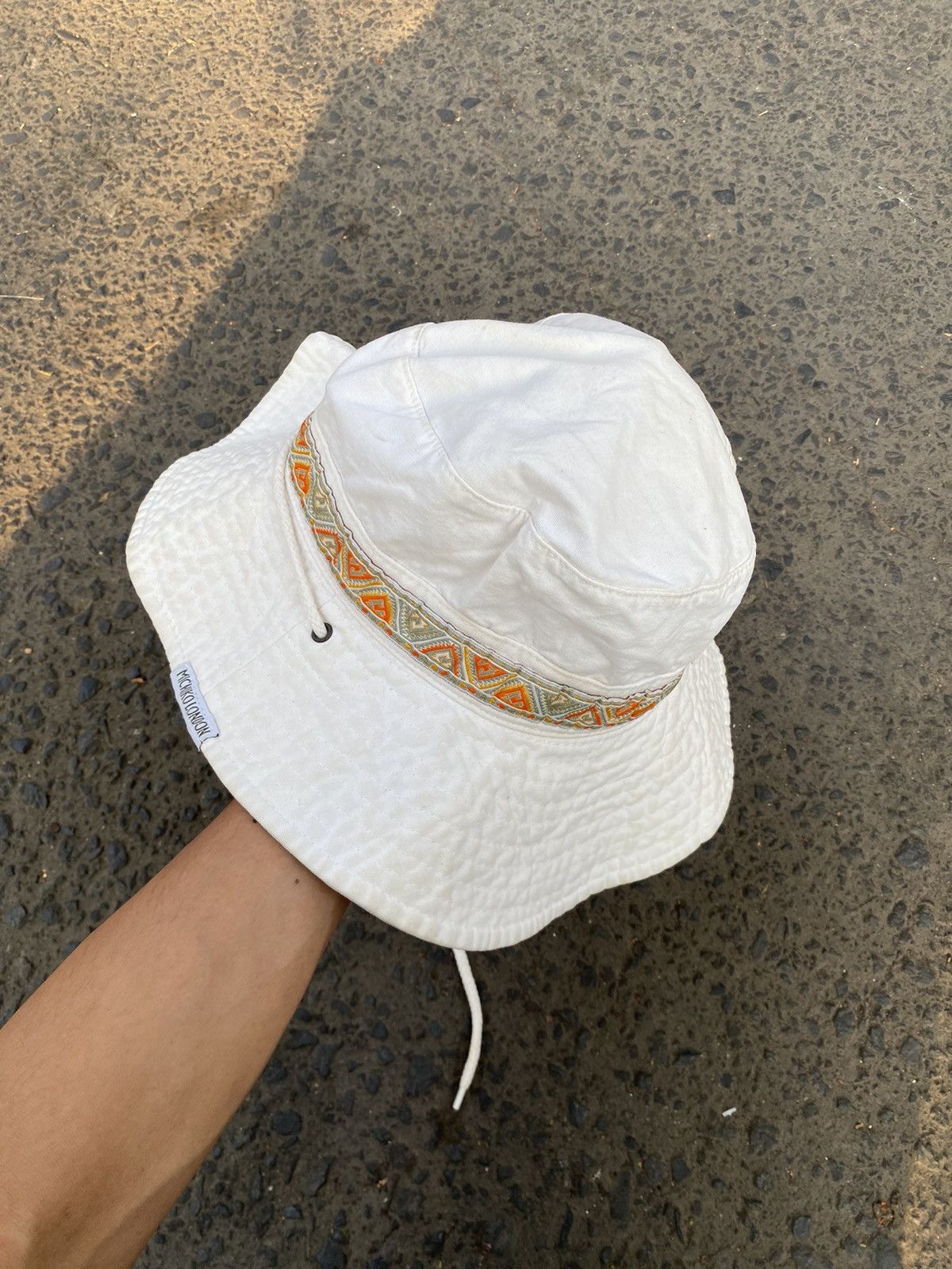 Michiko Koshino London Vintage Michiko London Bucket Hat Size 32 - 3 Thumbnail