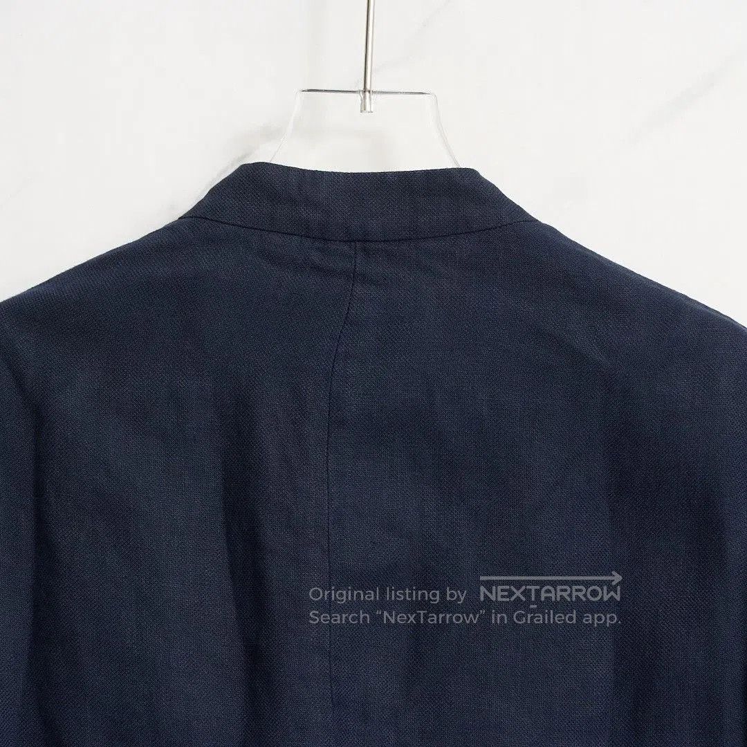 Armani Collezioni Armani Collezioni Men's Navy Stand-Collar Jacket. Size US M / EU 48-50 / 2 - 3 Thumbnail