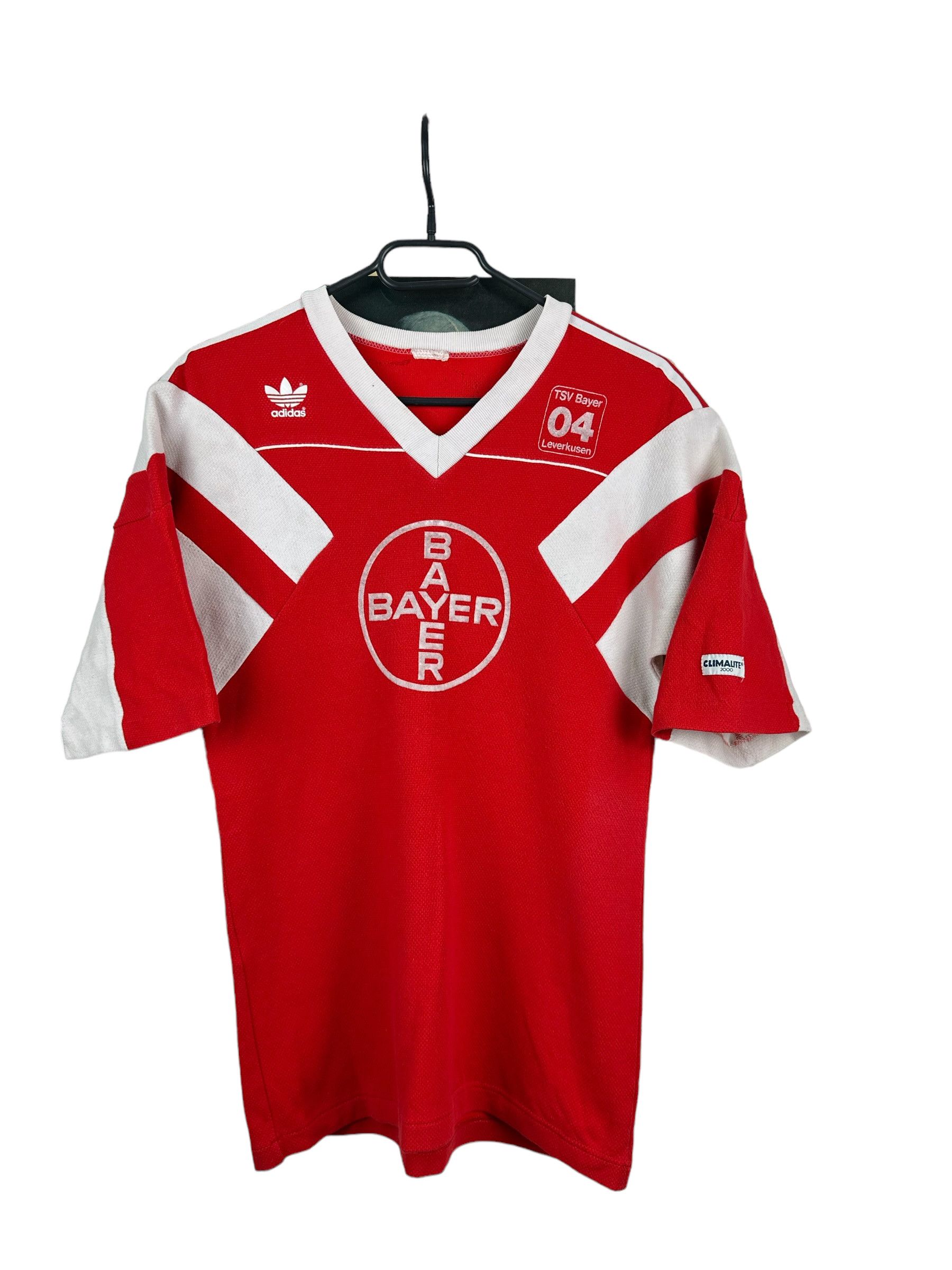 Adidas × Vintage Bayer 04 Leverkusen football shirt 1986 Adidas Jersey Rare Size US S / EU 44-46 / 1 - 1 Thumbnail