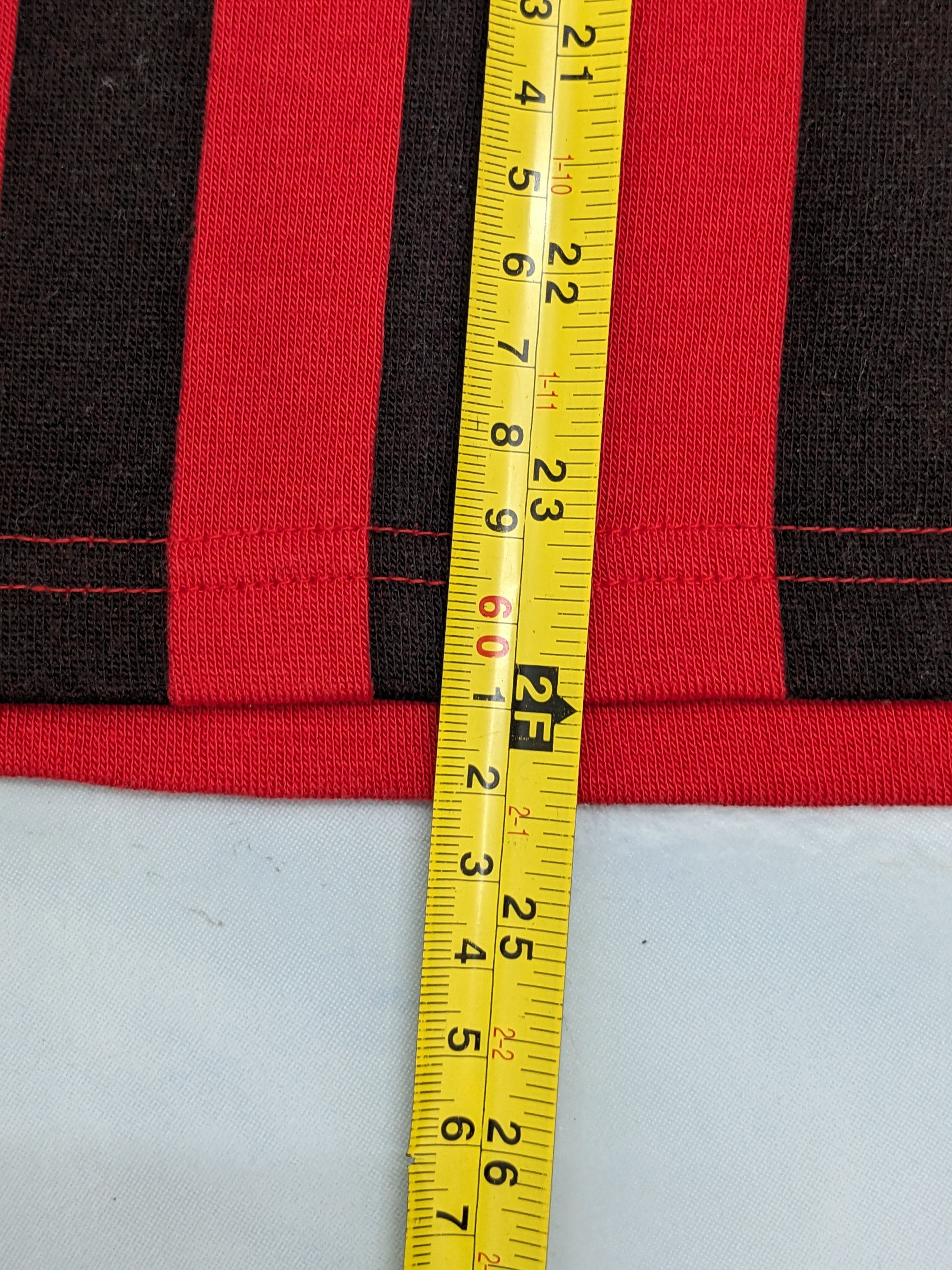 Vintage A.C. Milan Official Striped by Caitac Family, Inc.Sweatshirt Size US S / EU 44-46 / 1 - 6 Thumbnail