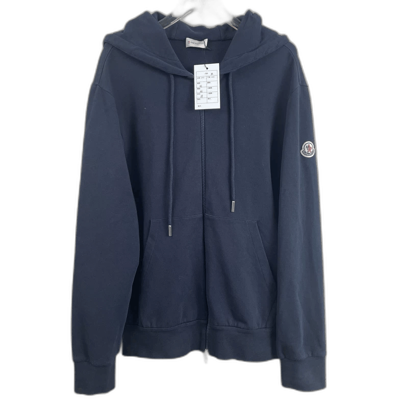 Moncler Moncler navy zip hoodie Size US M / EU 48-50 / 2 - 1 Thumbnail