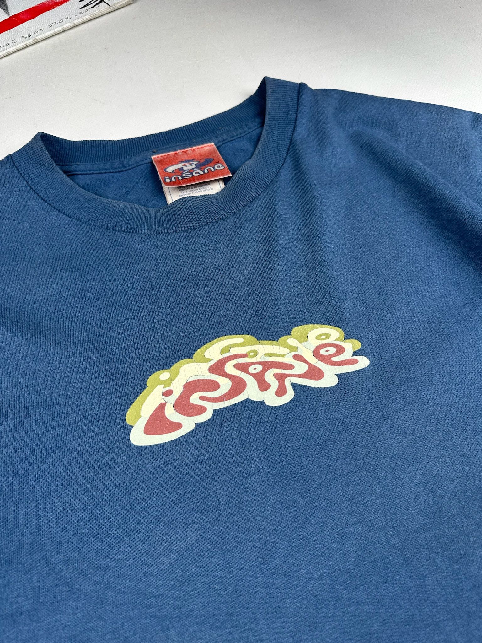 Shorty's Skateboards Vintage 90s Insane Slam City Skateboards acid logo Size US M / EU 48-50 / 2 - 3 Thumbnail