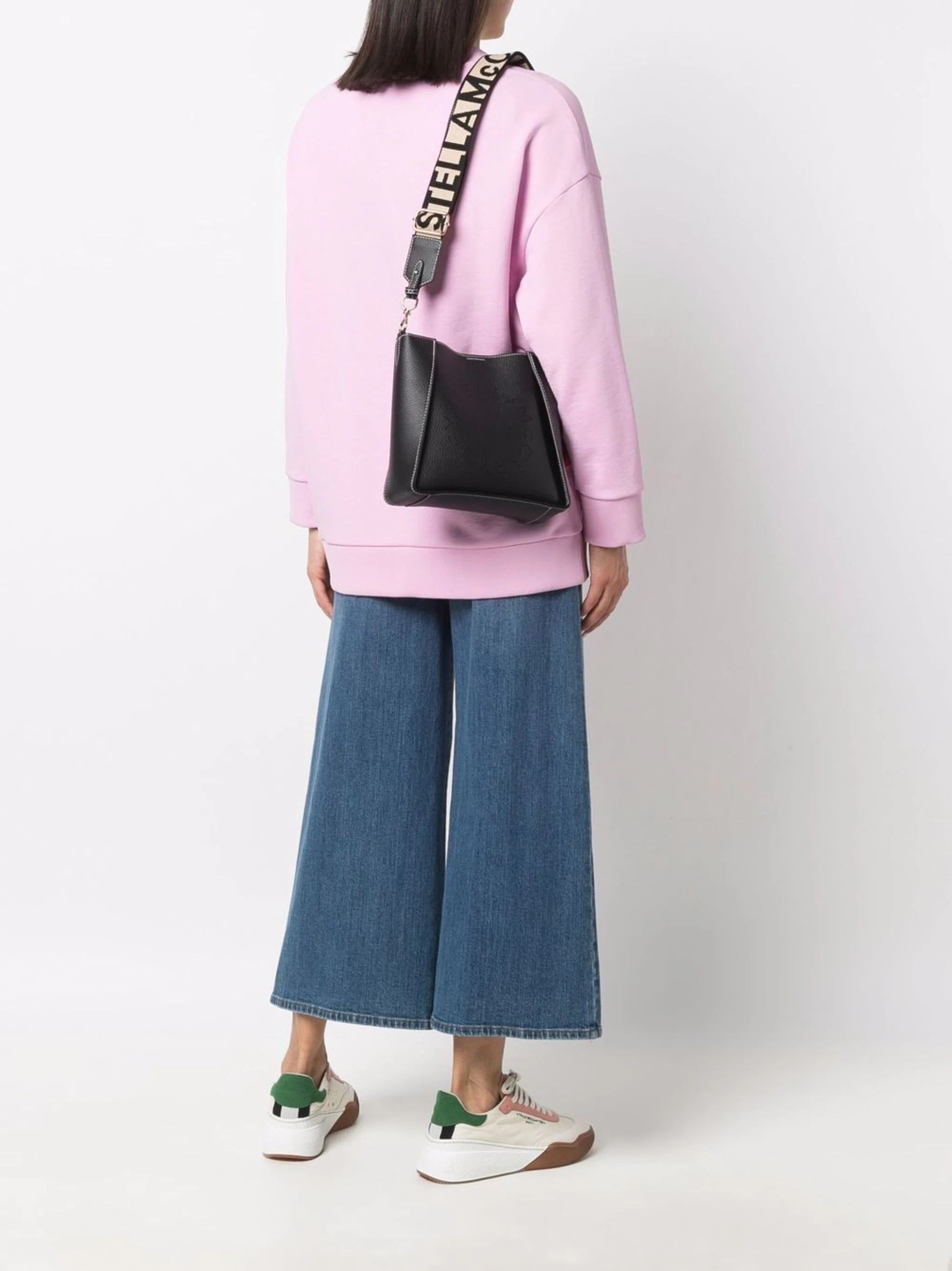 Stella McCartney o1s22i1n1024 Size: OS / Stella Logo Crossbody Bag in Black Size ONE SIZE - 2 Thumbnail