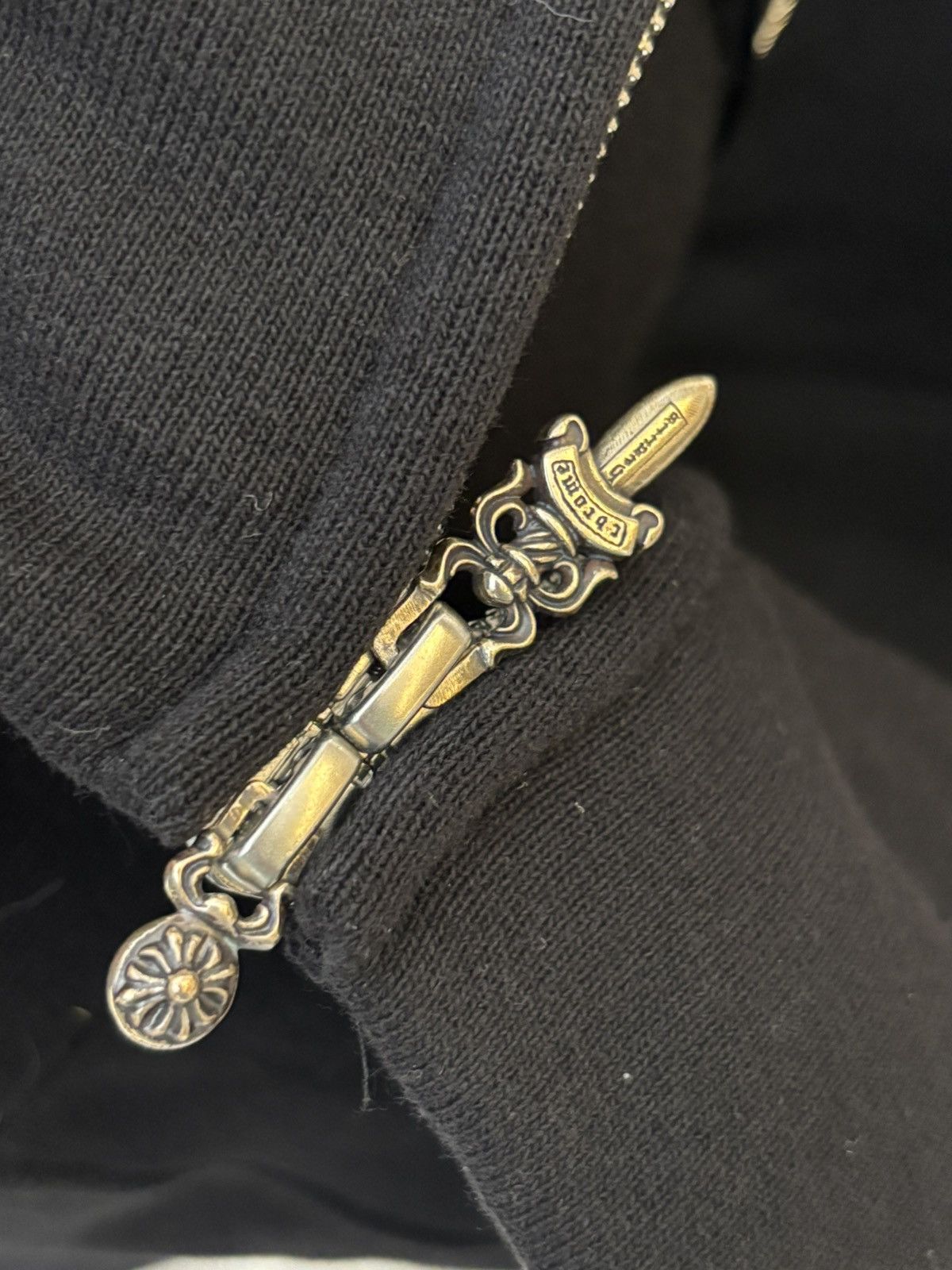 Chrome Hearts Chrome Hearts Hollywood triple cross embroidery zip hoodied Size US M / EU 48-50 / 2 - 7 Thumbnail