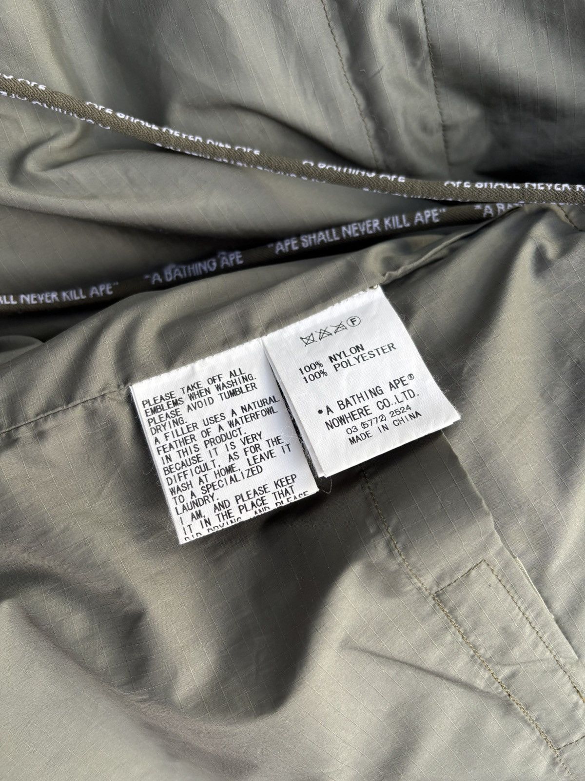 Bape Bape 1st camo down jacket with fawx fur hood Size US XS / EU 42 / 0 - 12 Thumbnail
