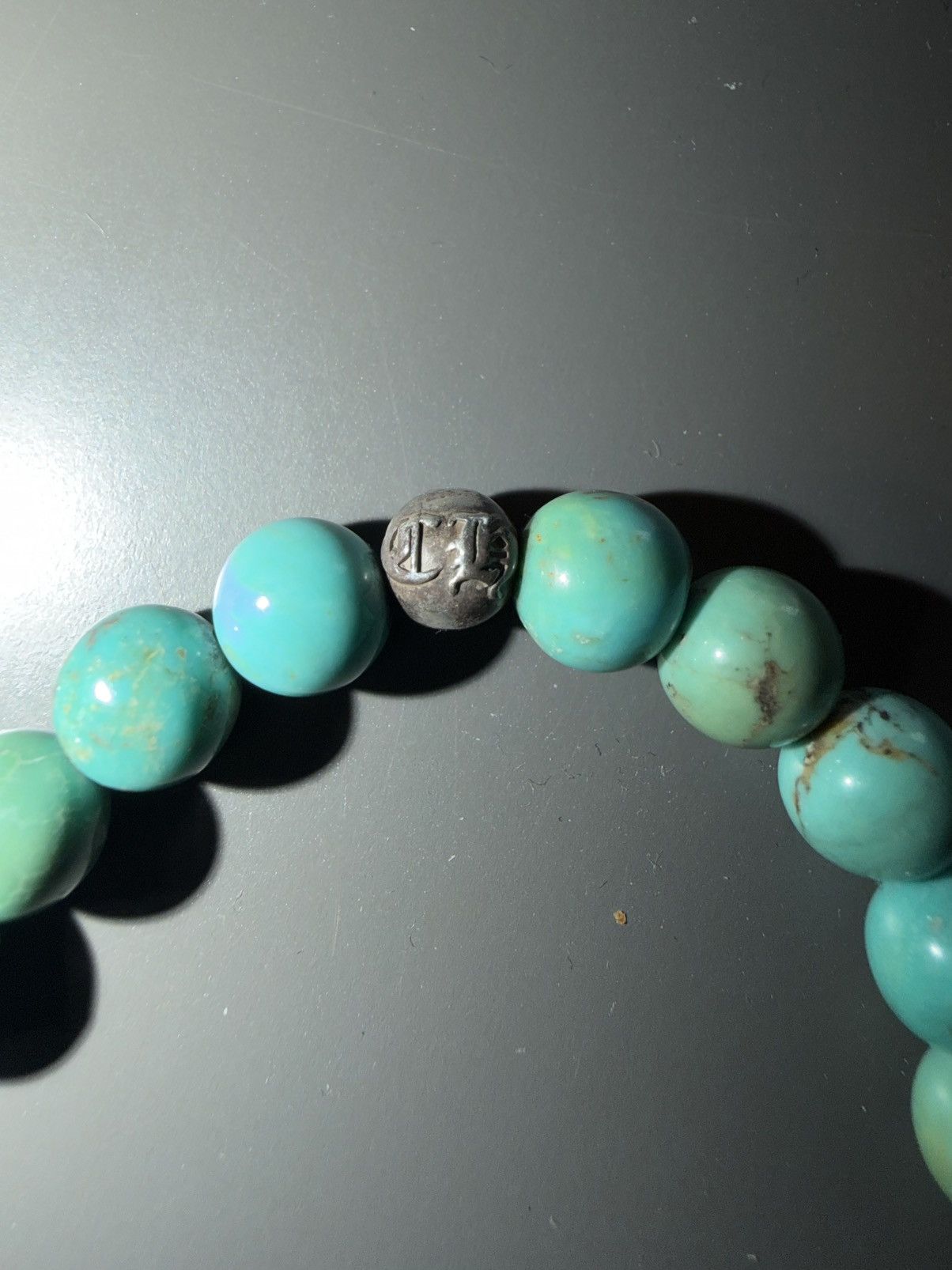 Chrome Hearts Chrome Hearts Turquoise Beads Bracelet Size ONE SIZE - 20 Thumbnail
