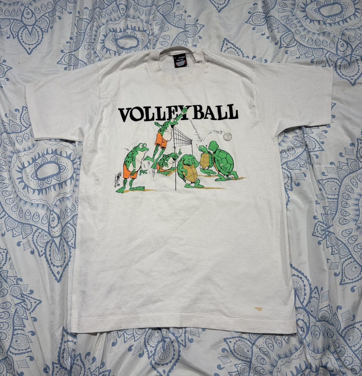 Vintage Vintage Volleyball shirt Large Size US L / EU 52-54 / 3 - 1 Thumbnail
